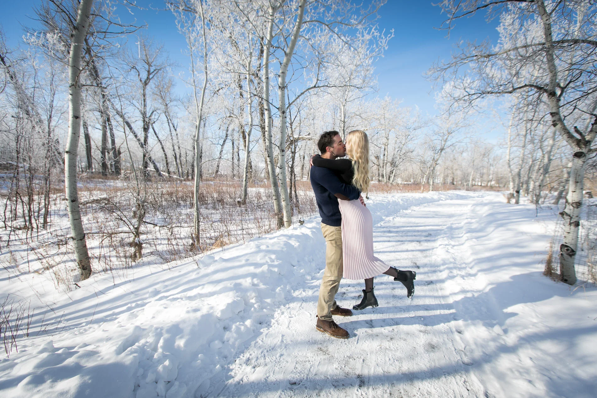 Engagement Photos Fish Creek Park