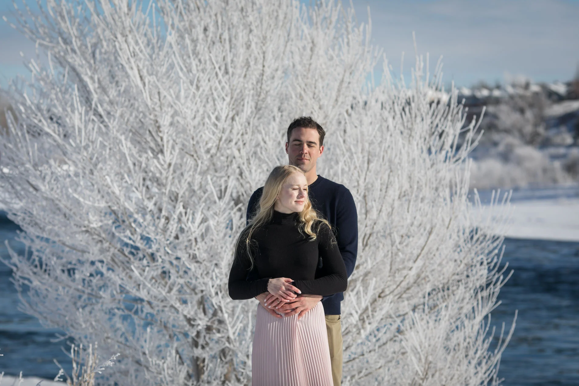 Engagement Photos Fish Creek Park