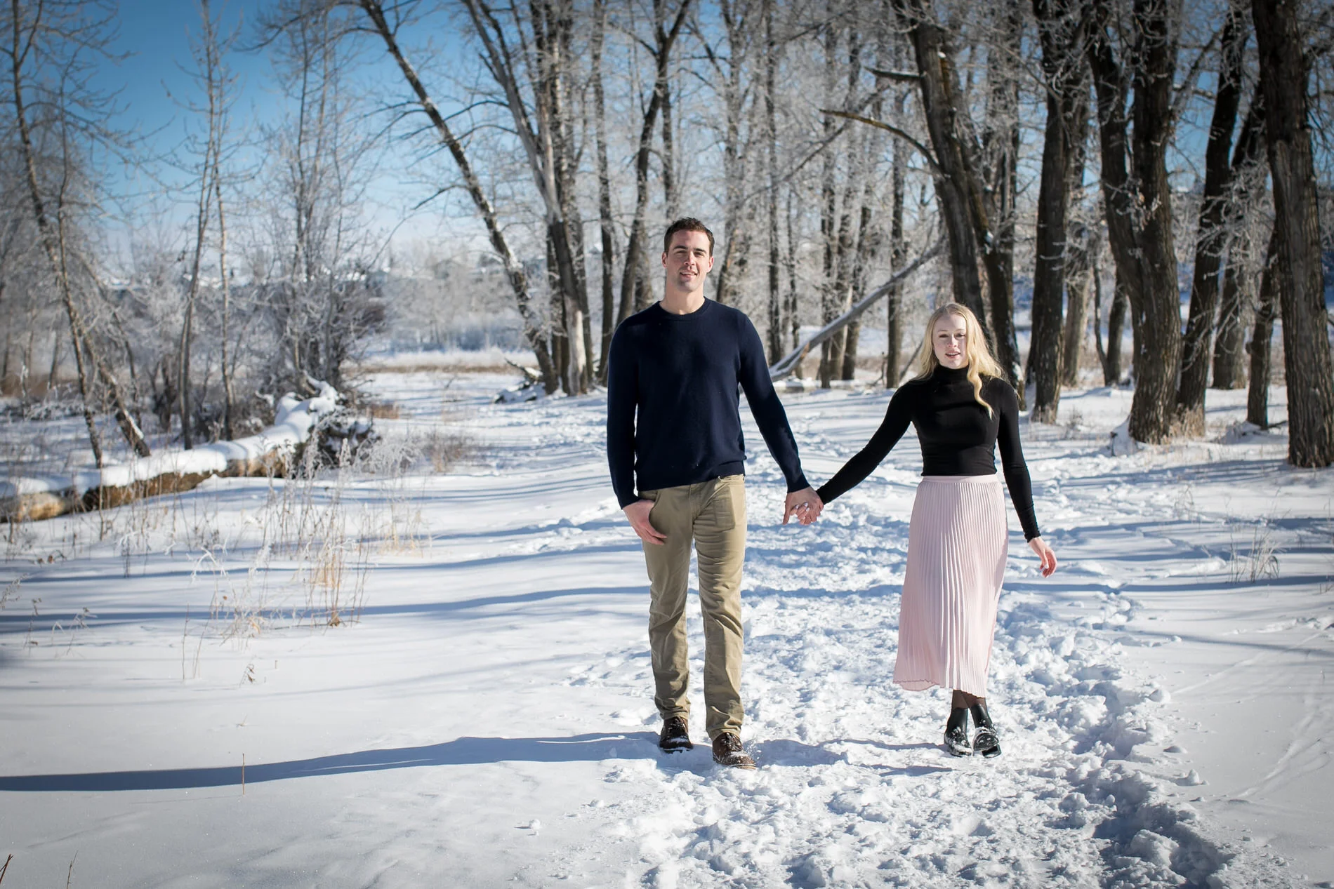 Engagement Photos Fish Creek Park