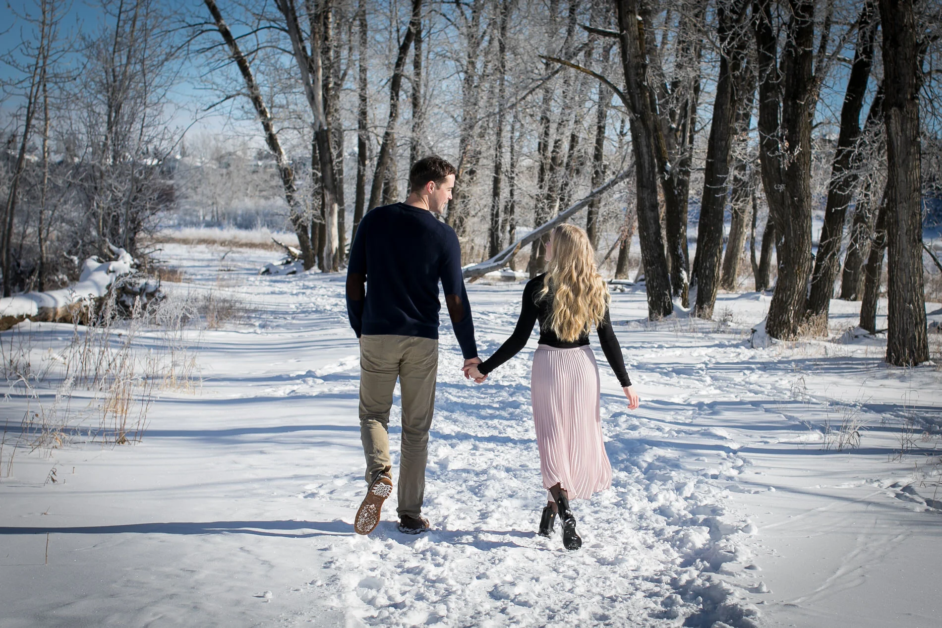 Engagement Photos Fish Creek Park