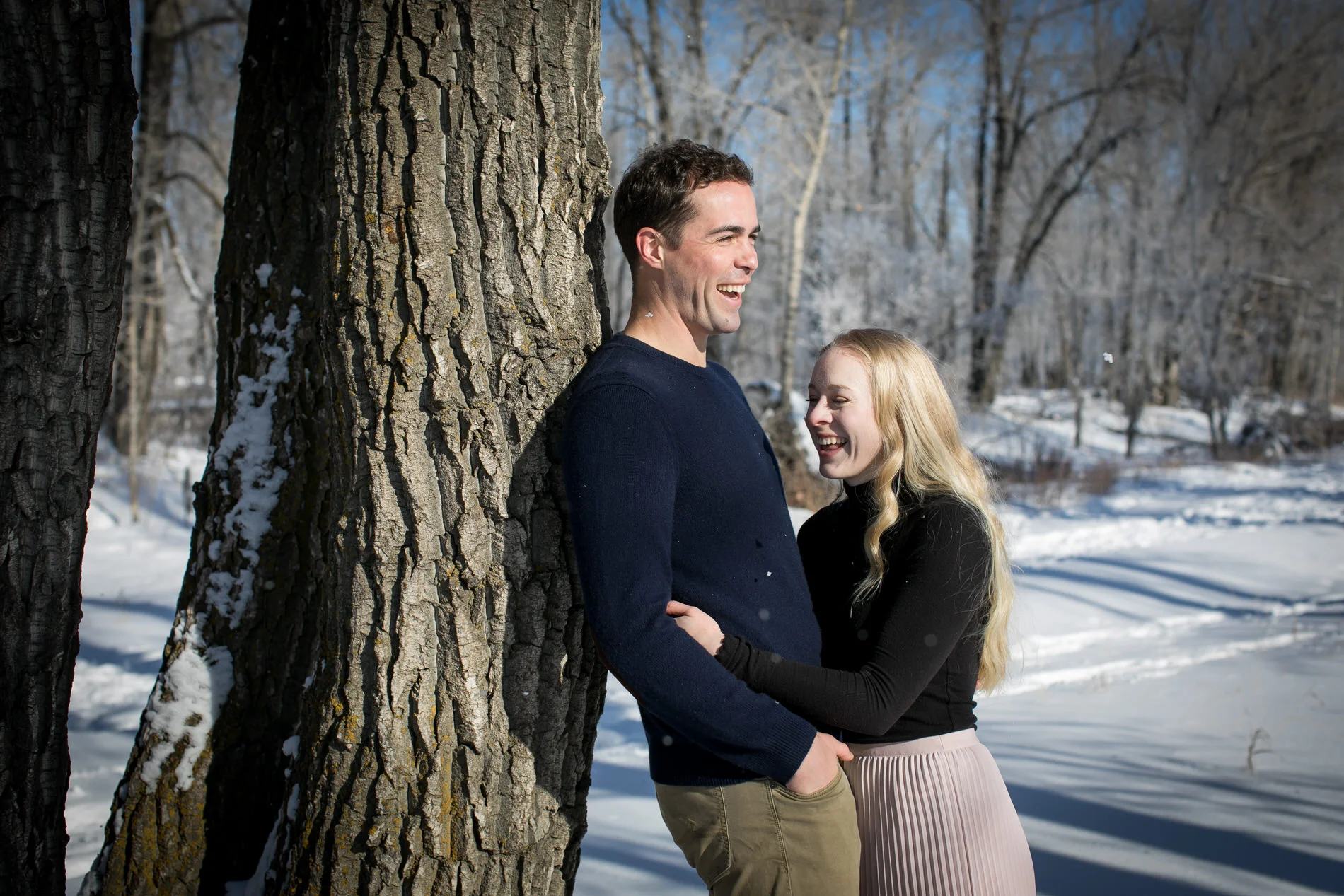 Engagement Photos Fish Creek Park