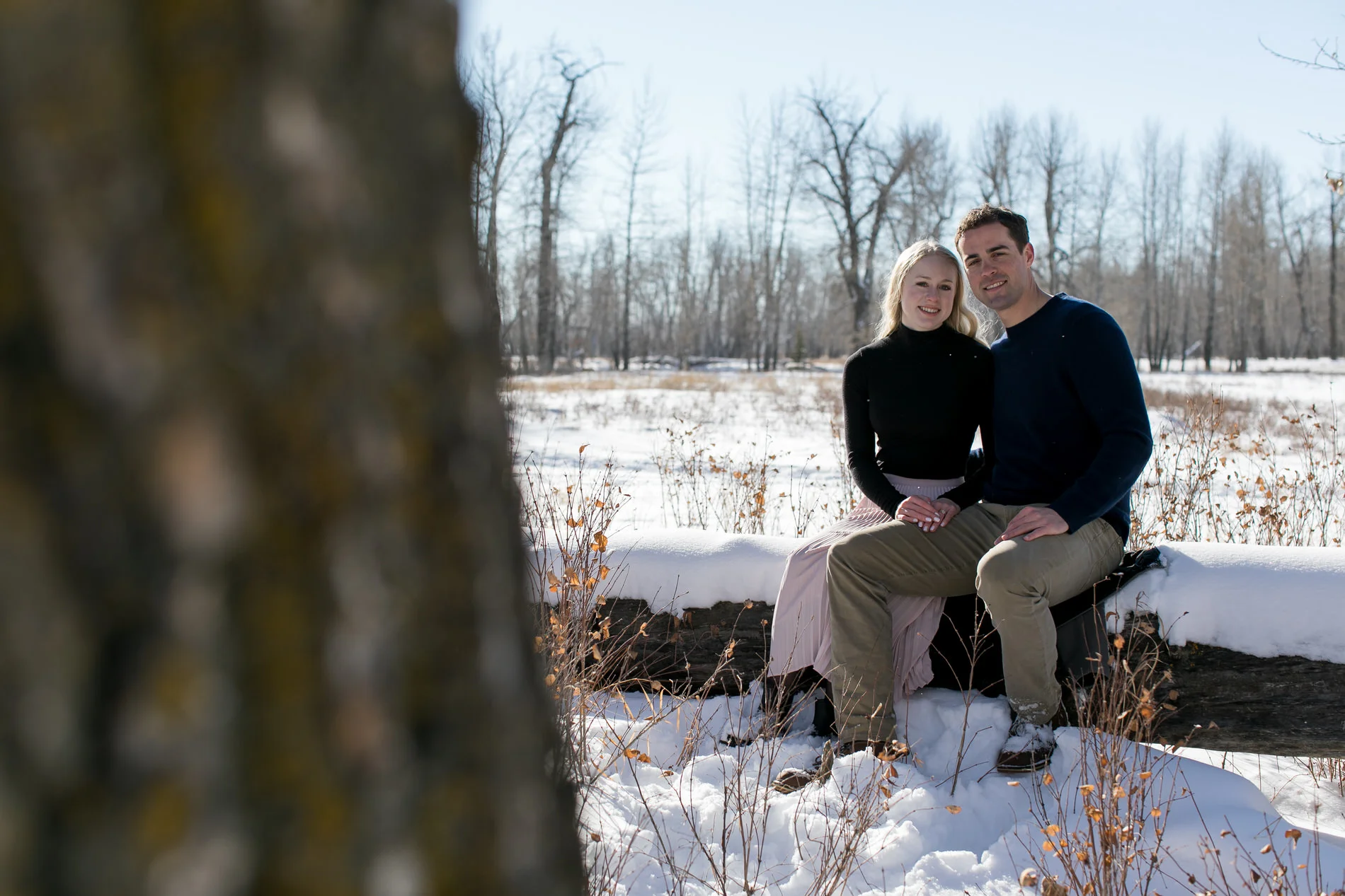 Engagement Photos Fish Creek Park