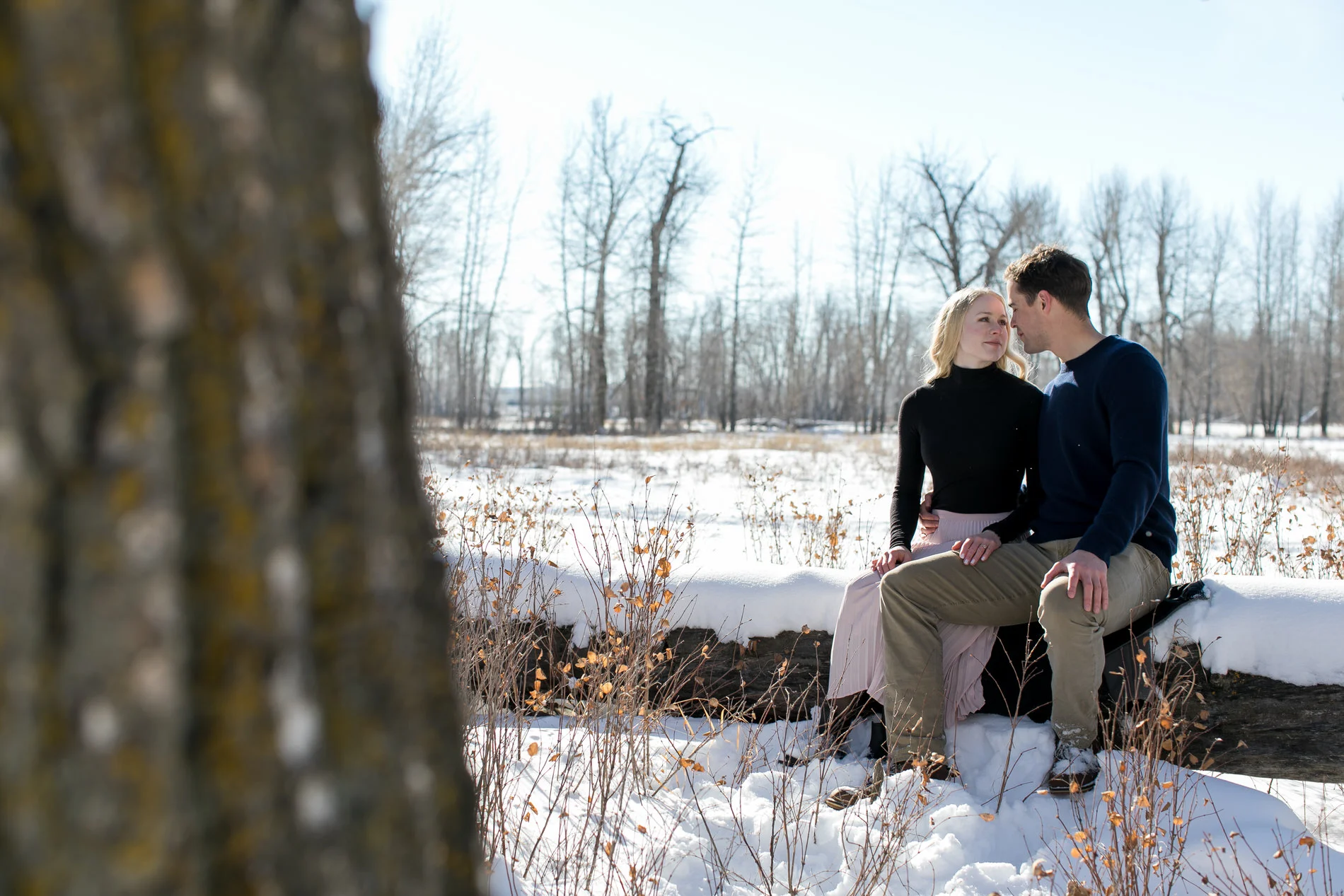 Engagement Photos Fish Creek Park
