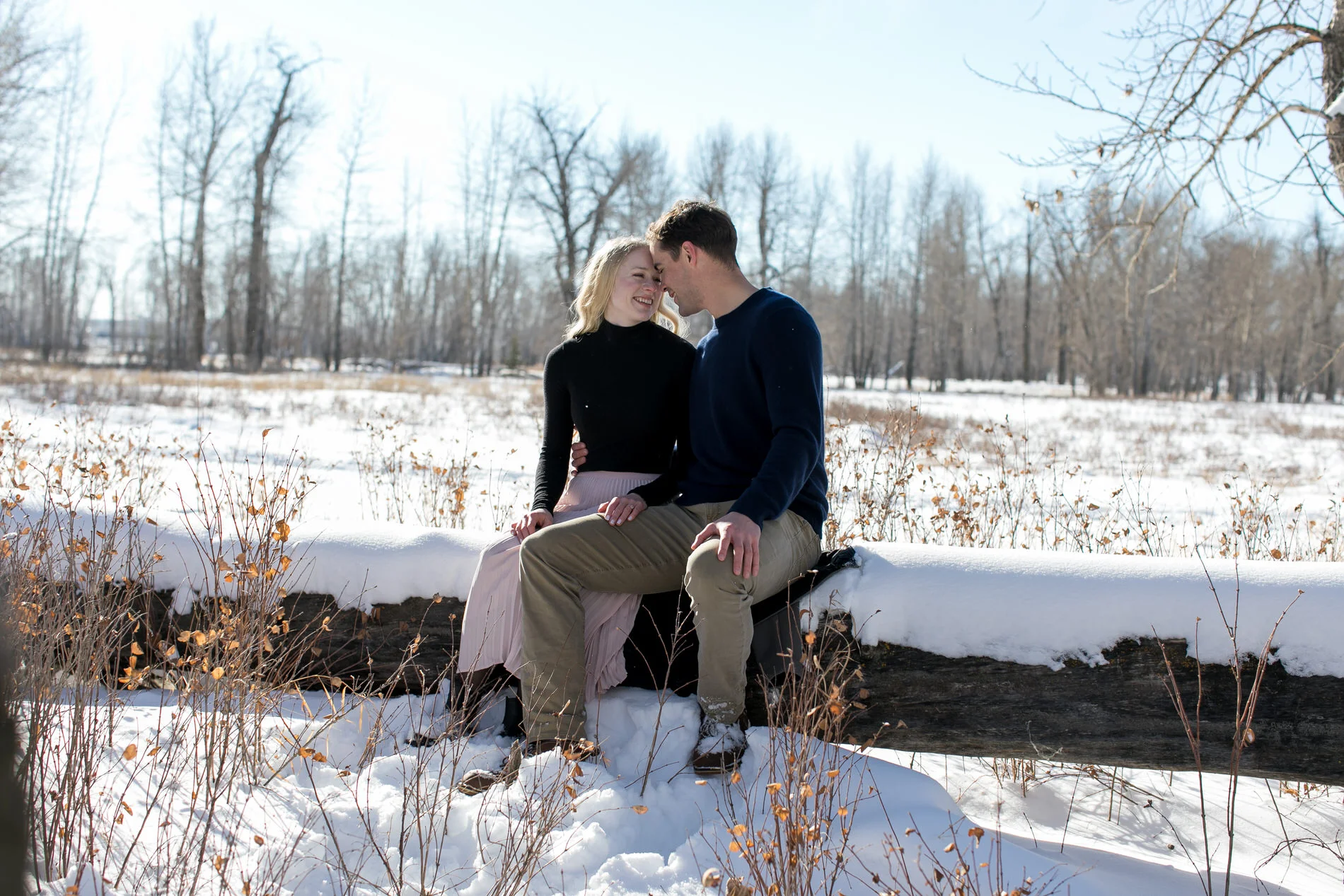 Engagement Photos Fish Creek Park