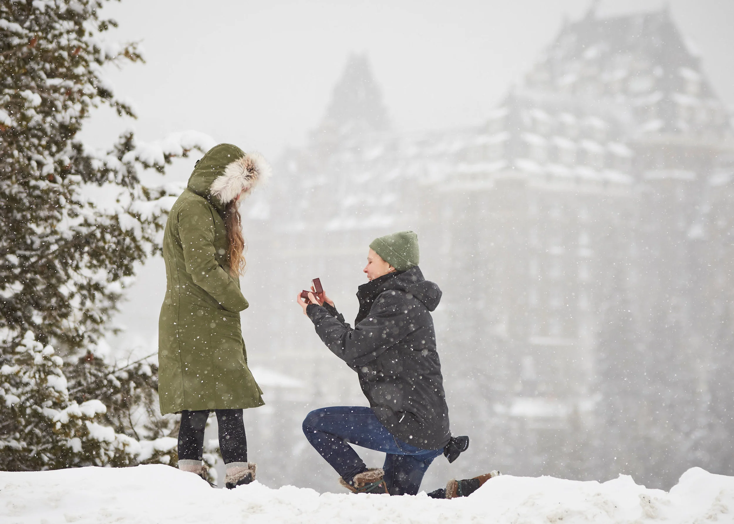 Surprise Proposal Banff