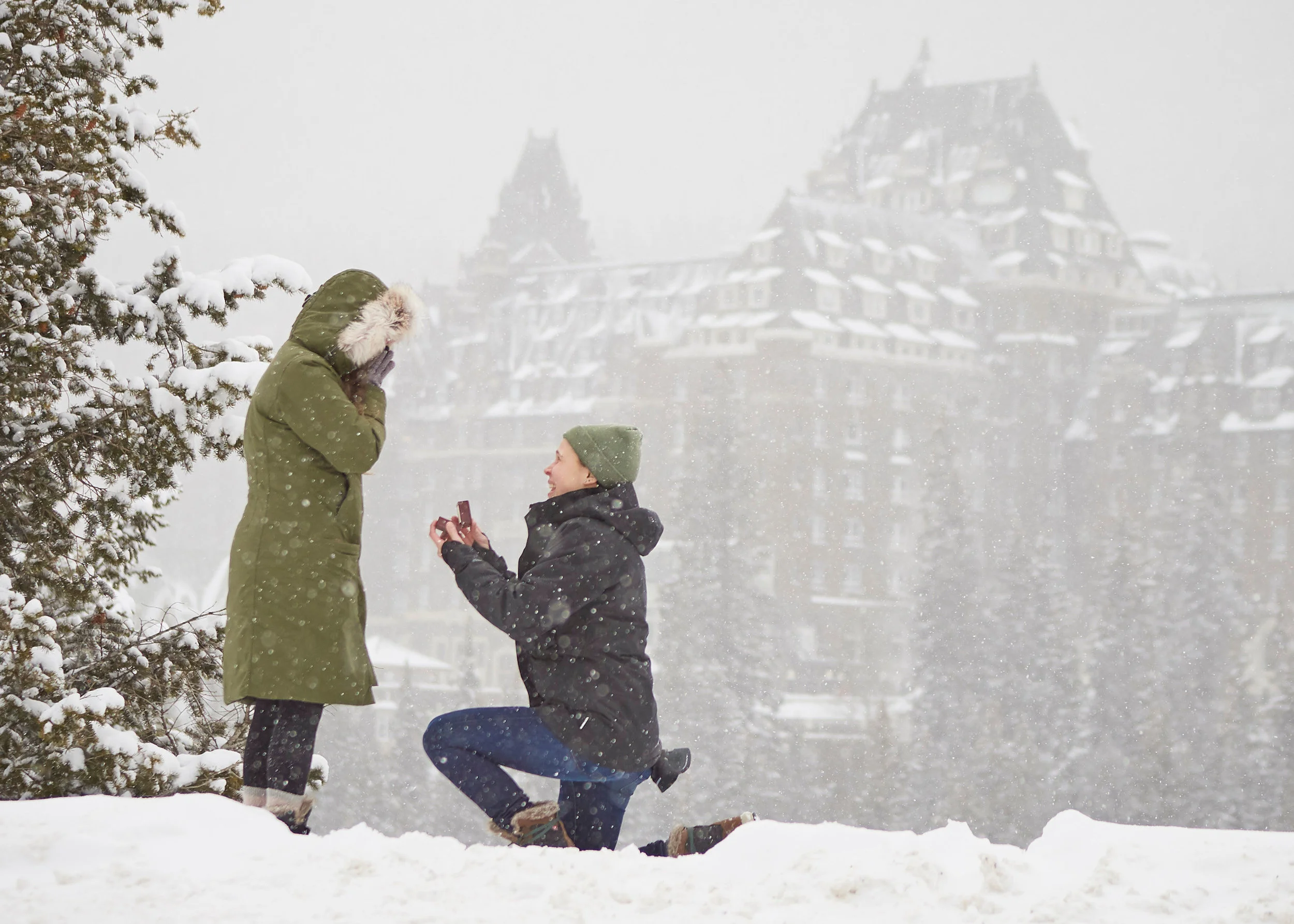 Surprise Proposal Banff
