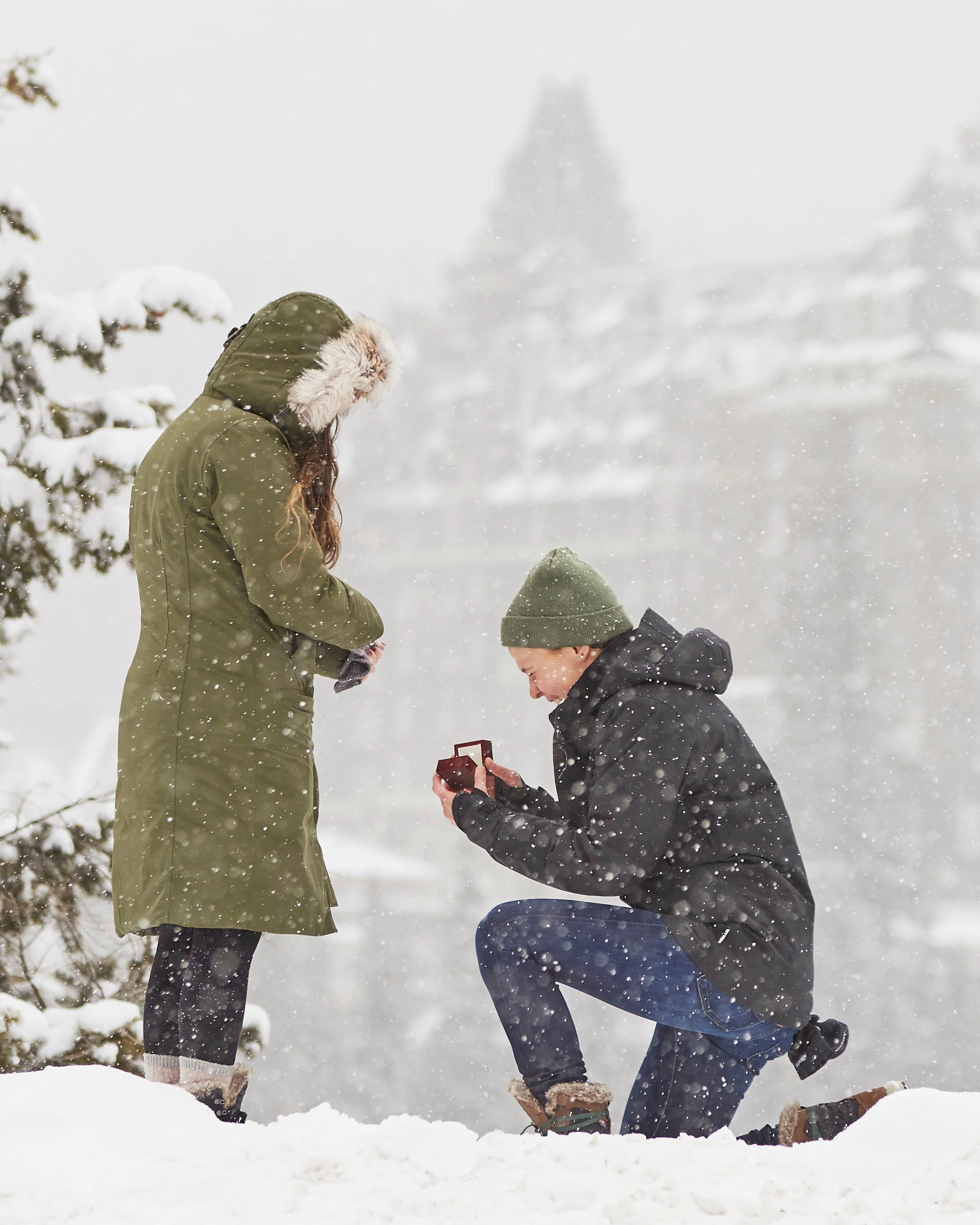 Surprise Proposal Banff