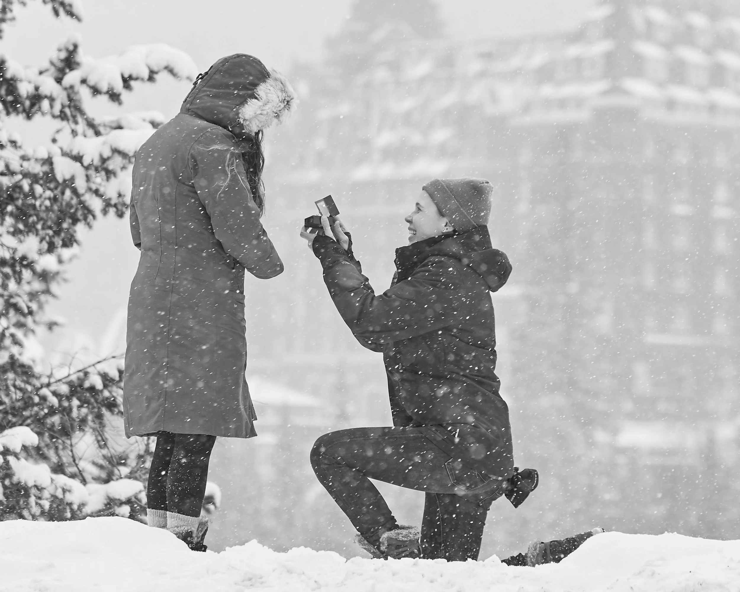 Surprise Proposal Banff