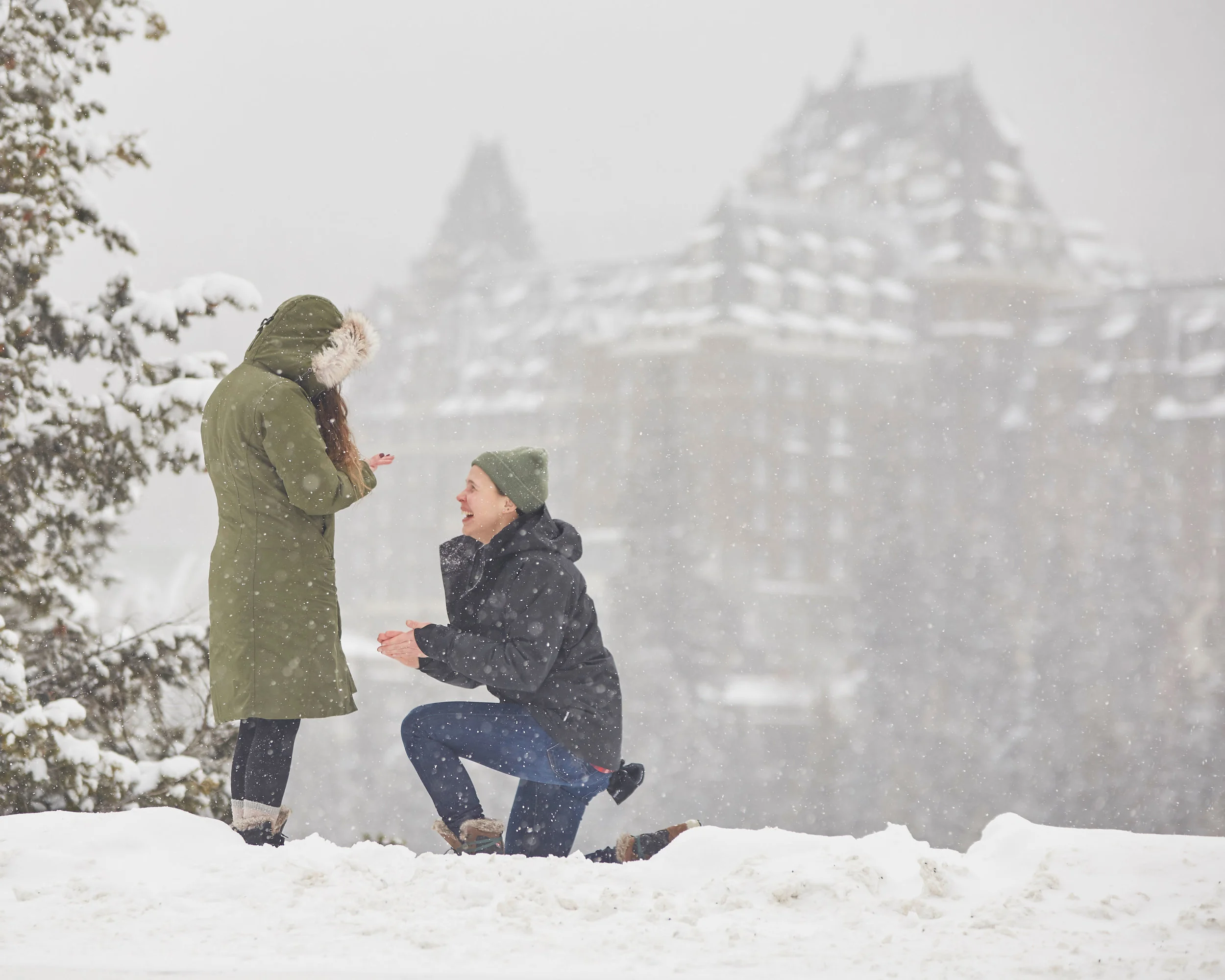 Surprise Proposal Banff