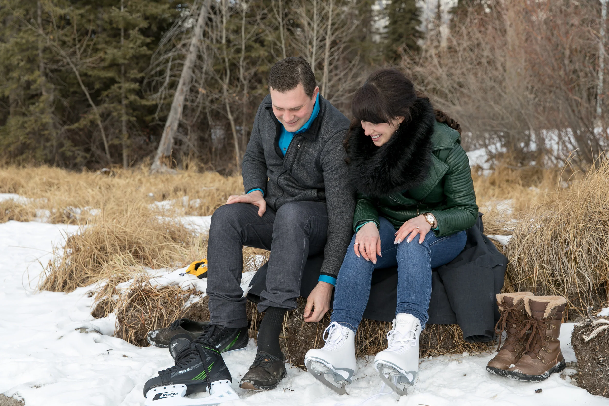 Canmore Engagement Photographer