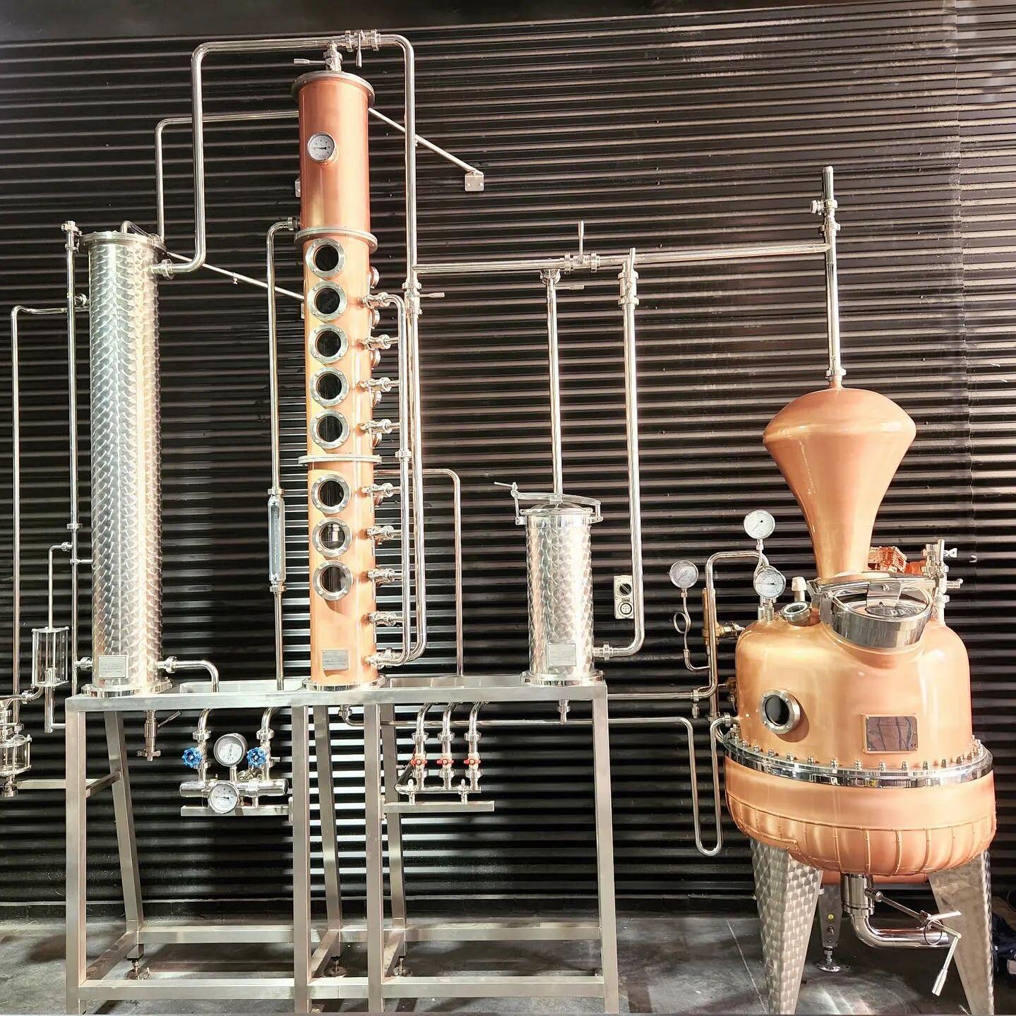 Gorgeous new micro-distillery installation in NSW for @oldsaltdistillery - make sure you support and follow this amazing, passionate team on their journey to launching soon! 
#repost &bull; @oldsaltdistillery We would like to introduce to you Eva.
Ev