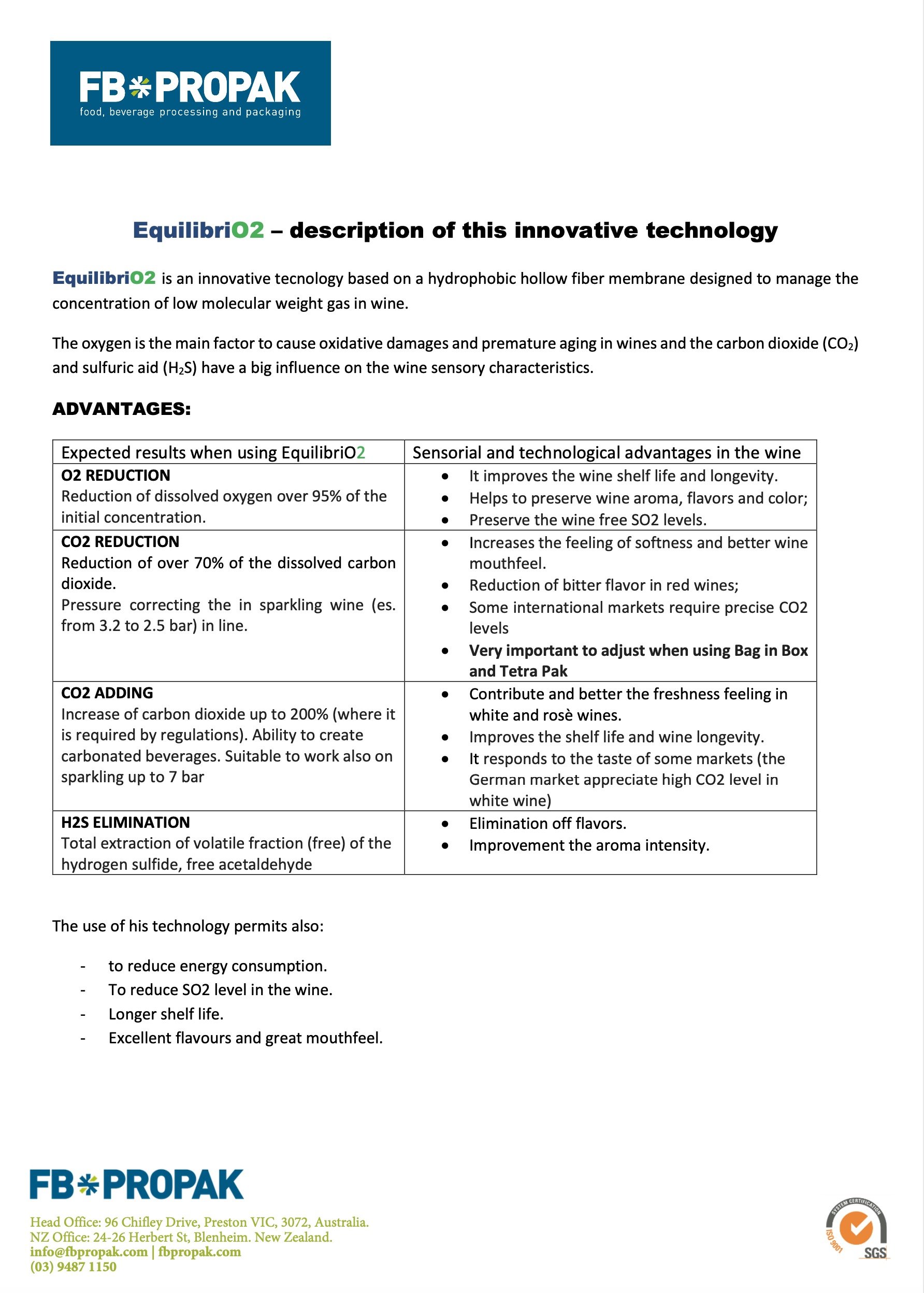 Dissolved Gas Management Advantages