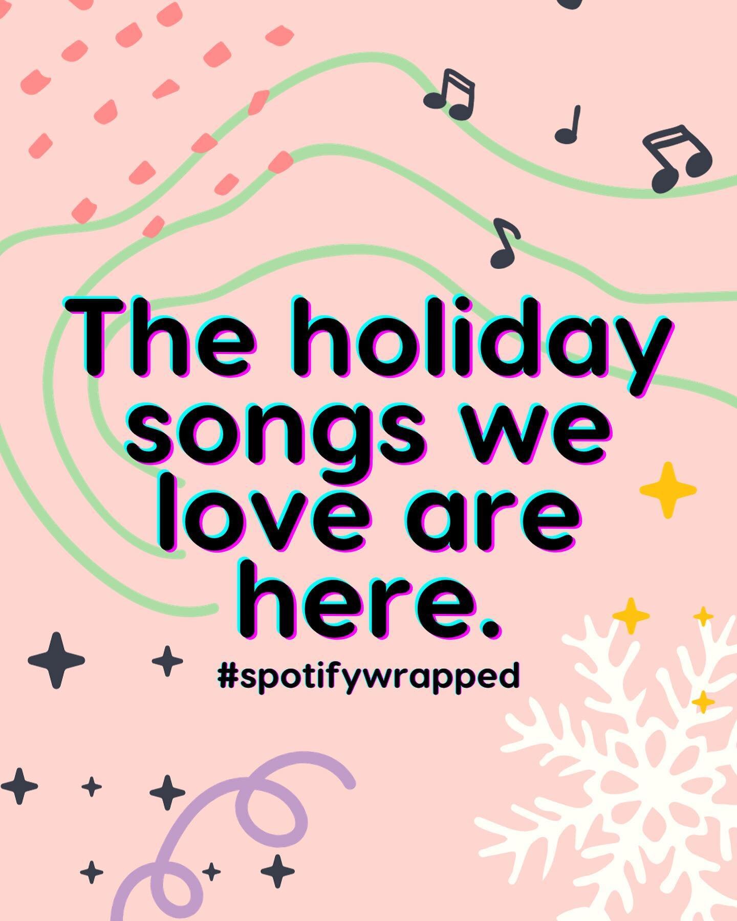 Jam to some of our fave holiday tunes with your little ones 😊🌟 Swipe and check out a list of our curated songs for this holiday season. Wishing you a joyful and relaxing holiday! 

P.S. Find us on Spotify - hit the bio link for our original pieces!