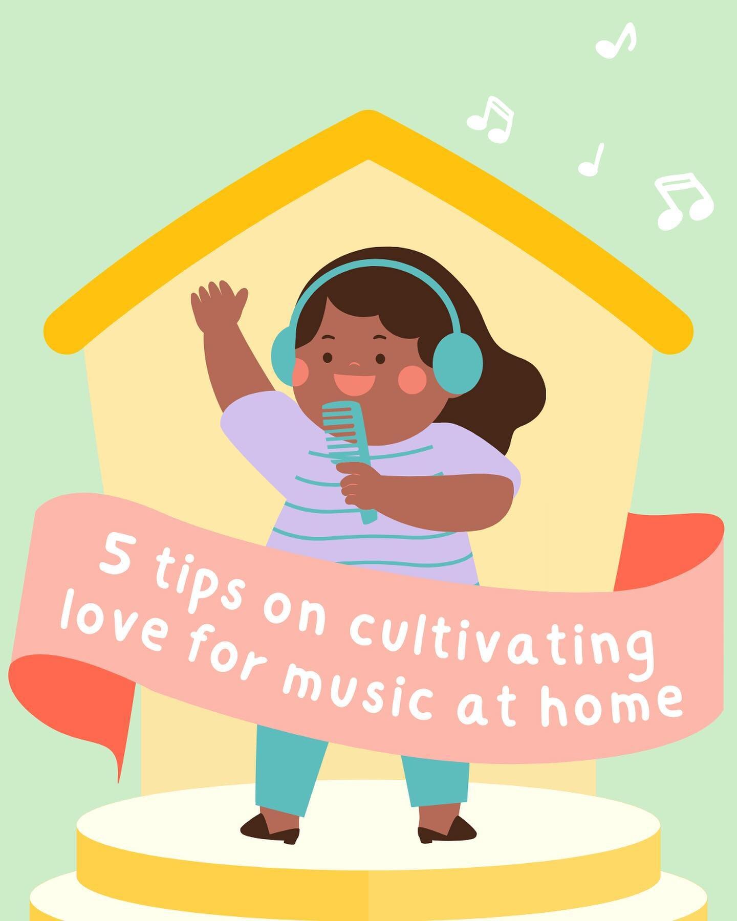 Having trouble encouraging your child to enjoy learning music? 

These 5 tips will grow your child&rsquo;s love for music (and maybe even yours). 💓

Get ready to have so much fun singing and dancing your way through daily routines at home with your 