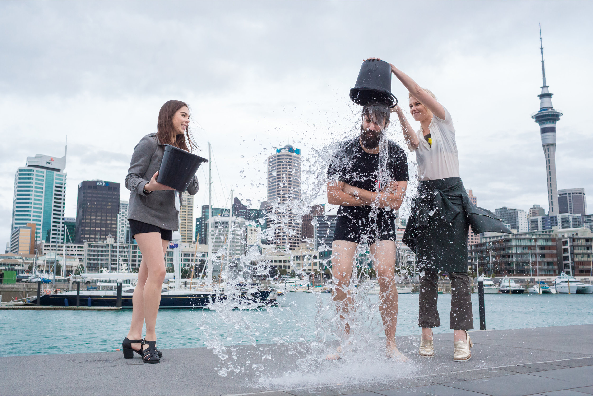  NZFW / Ice-bucket Challenge 