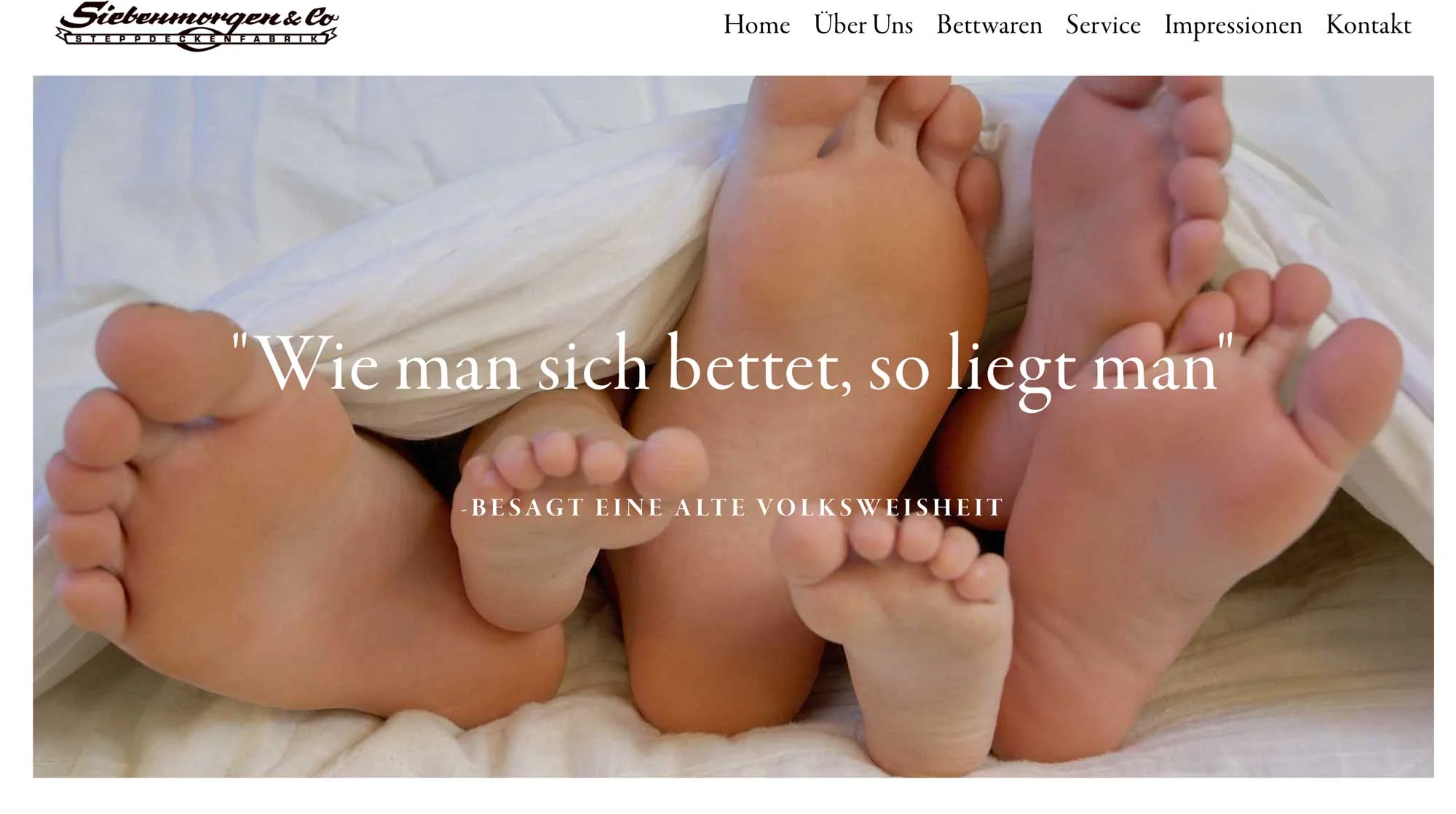 Steppdecken Siebenmorgen