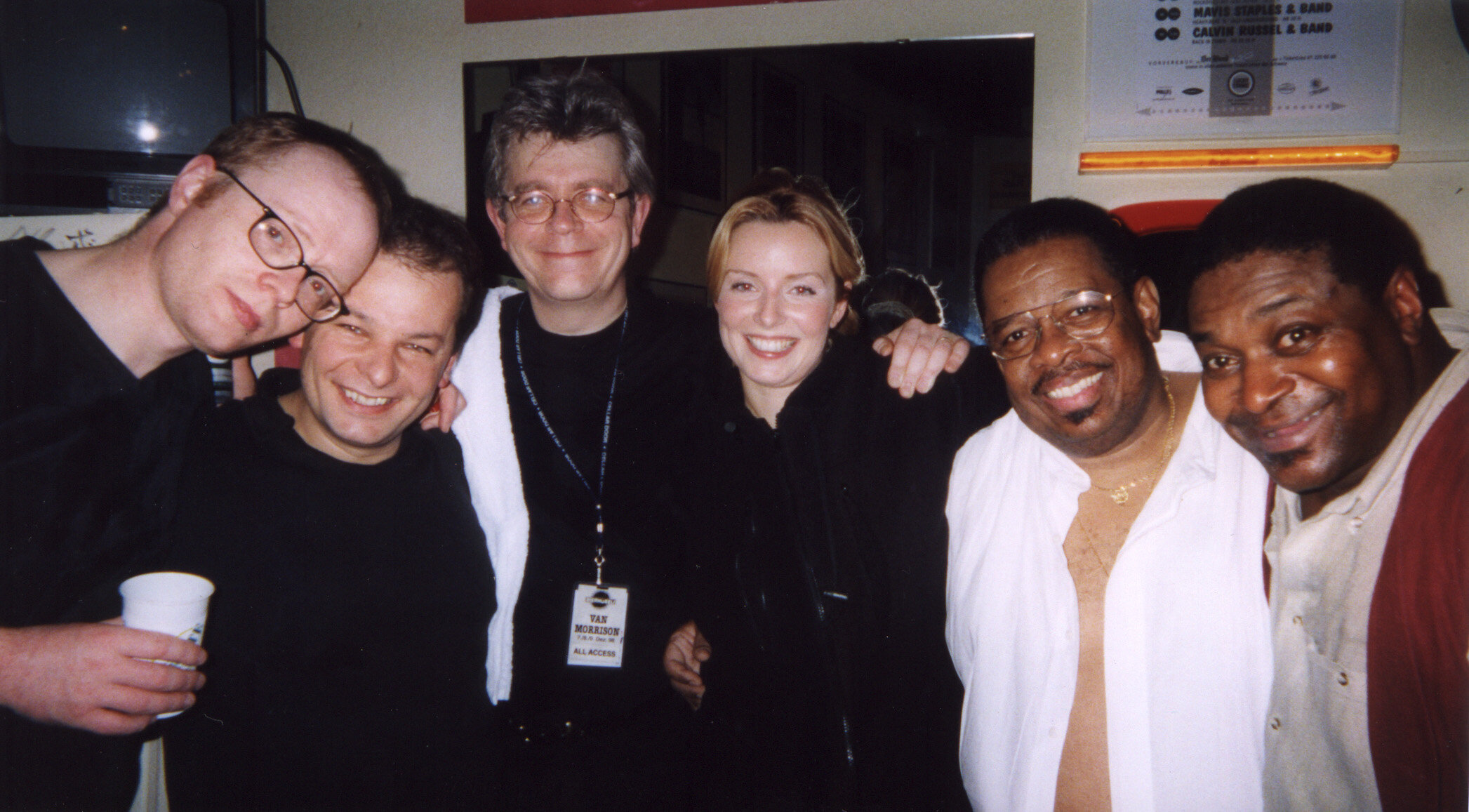 Liam Bradley, Nicky Scott, Candy Dulfer, Fred Wesley, Pee Wee Ellis, Switzerland with Van