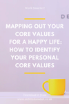 Mapping out your core values for a happy life: how to identify your ...
