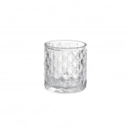 diamond textured tealight votive