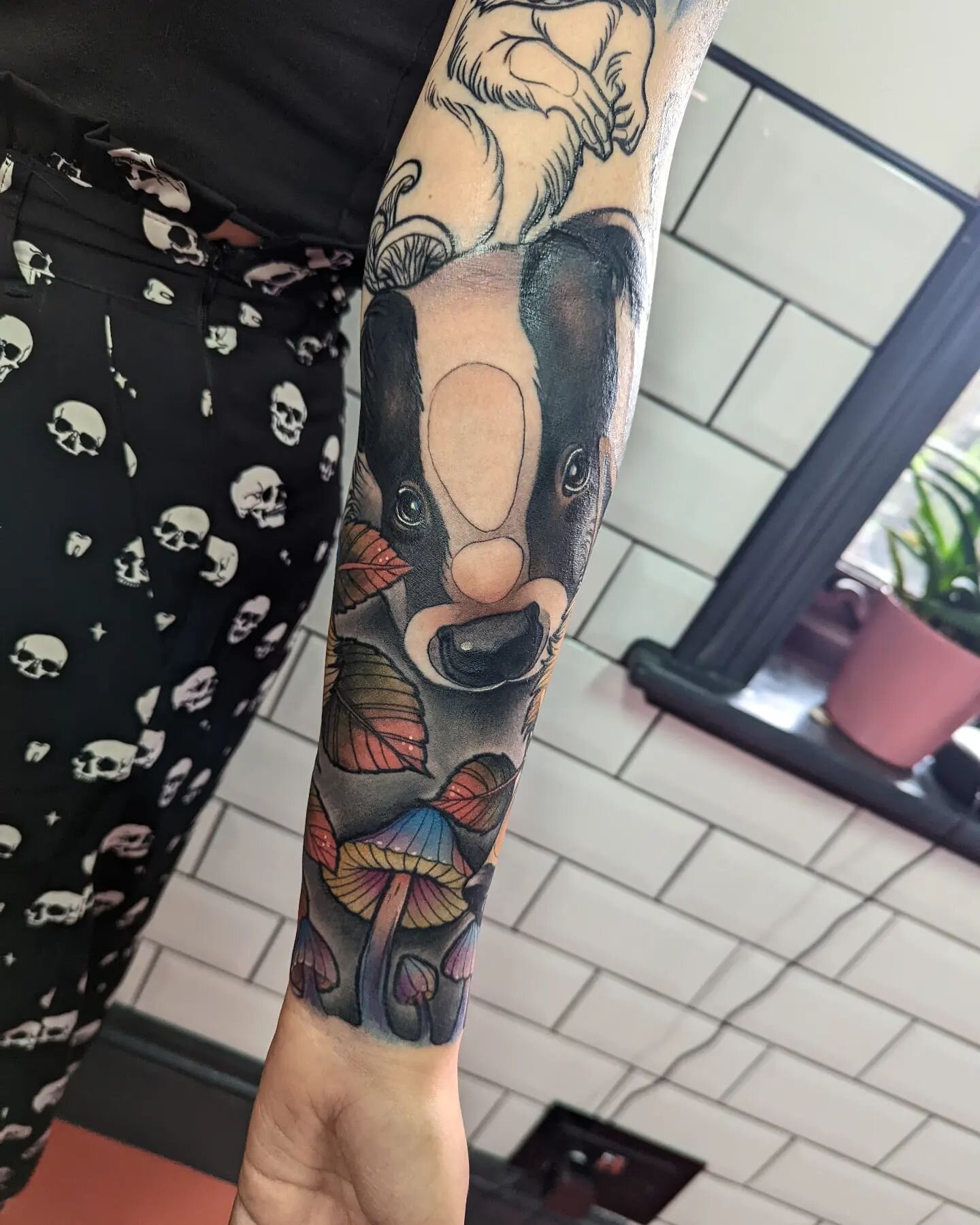 Badger Badger Badger Badger mushroom mushroom
@true.love.tattoo