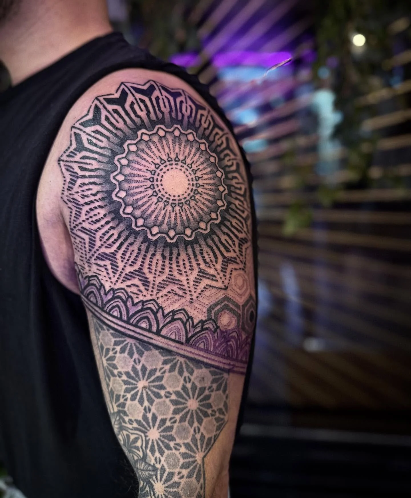 Mandala by @dotworkboss dm for bookings
