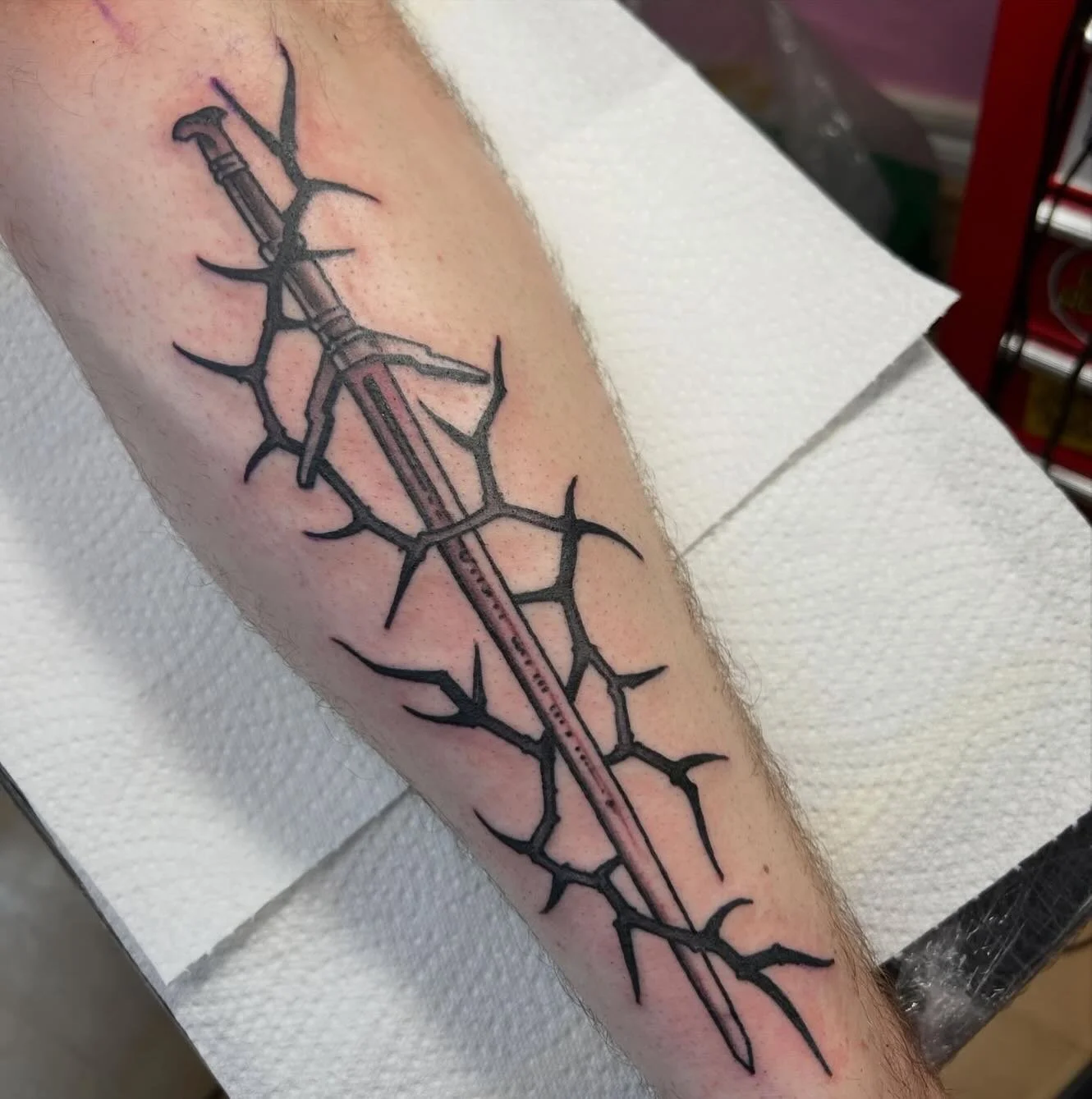 Sword by @george_geary. Dm him for bookings