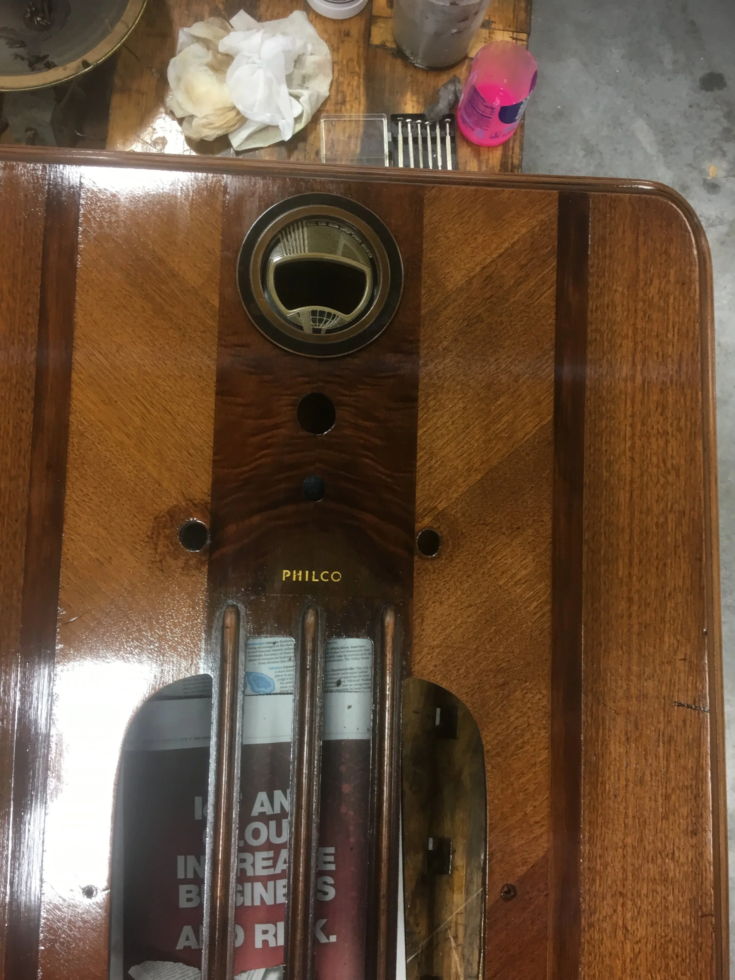 1937 Philco Radio Restoration