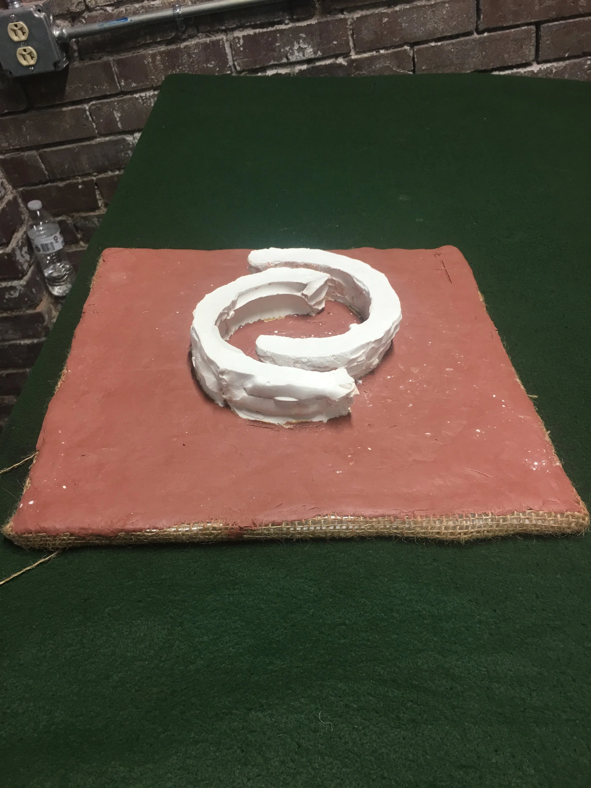 Sketch model of a Contemporary Fountain Design