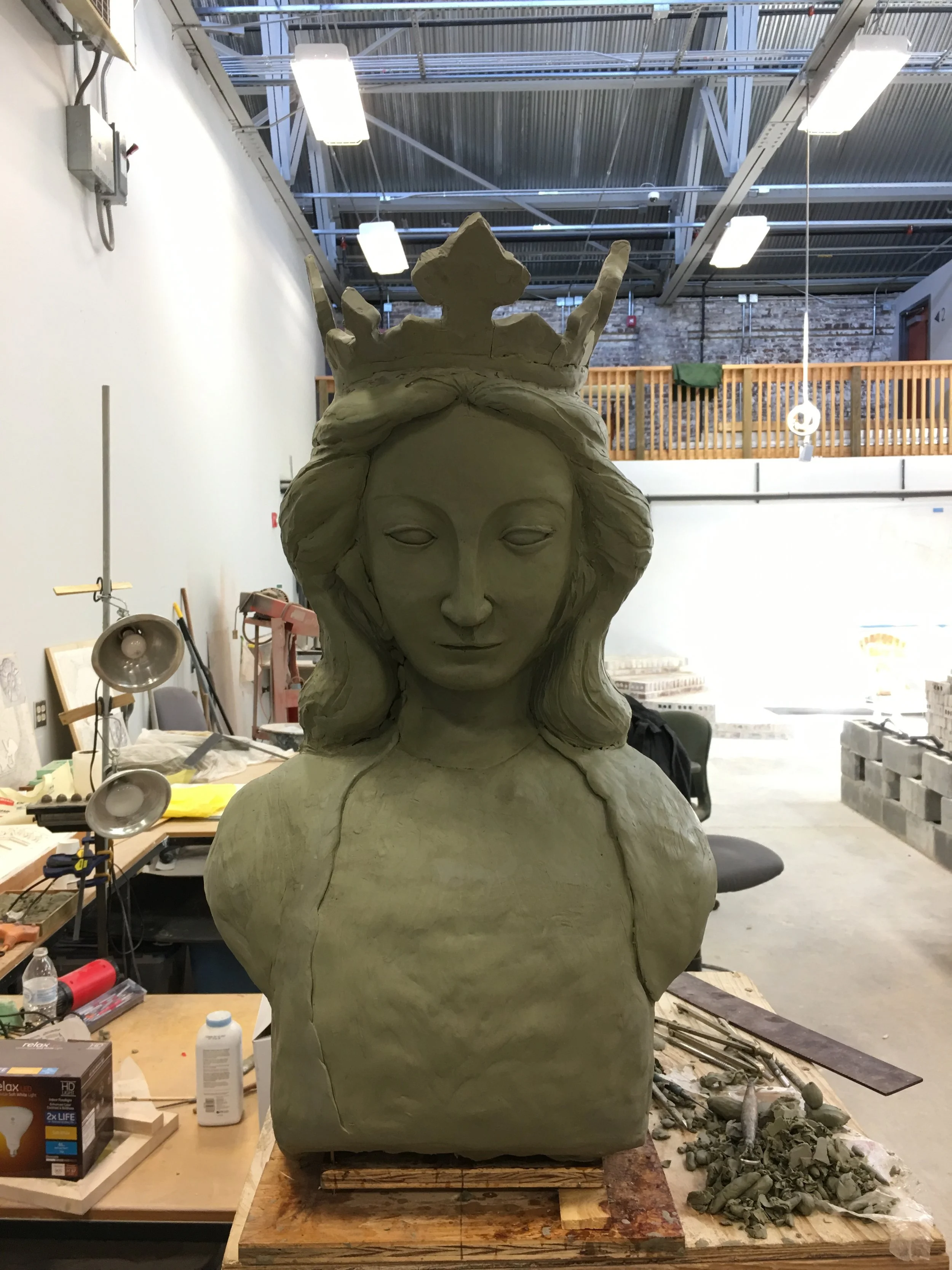 Queen Eleanor of Castille Bust