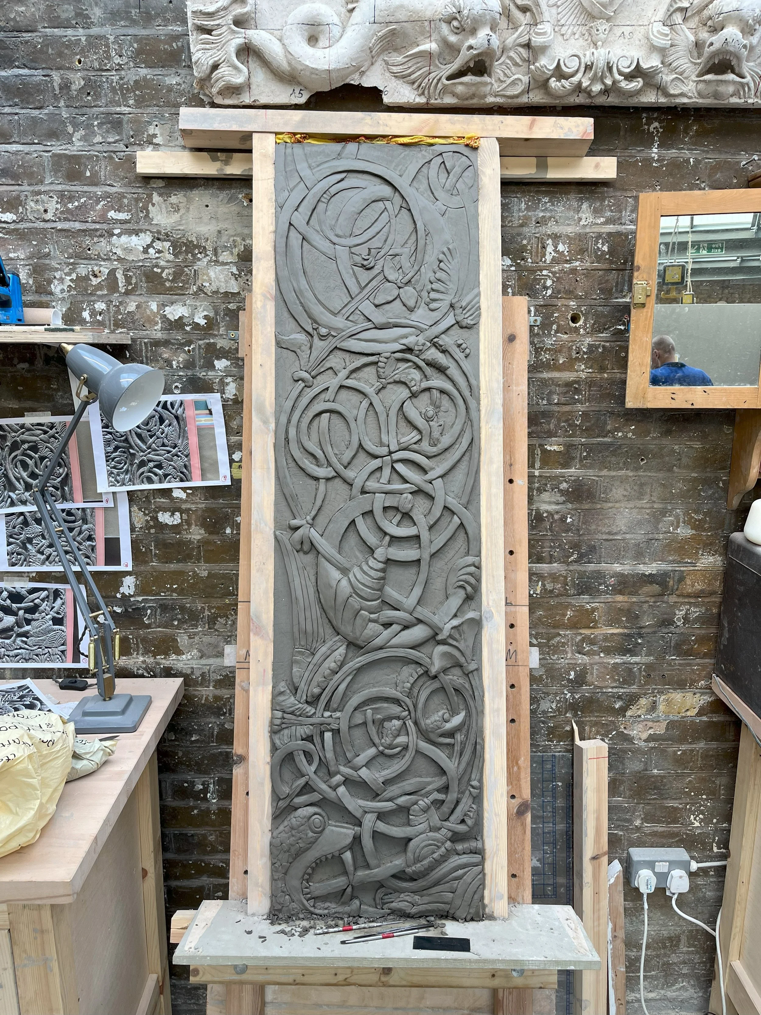 Stave Church Panel: Modelling