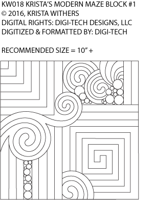 Krista's Modern Maze #1