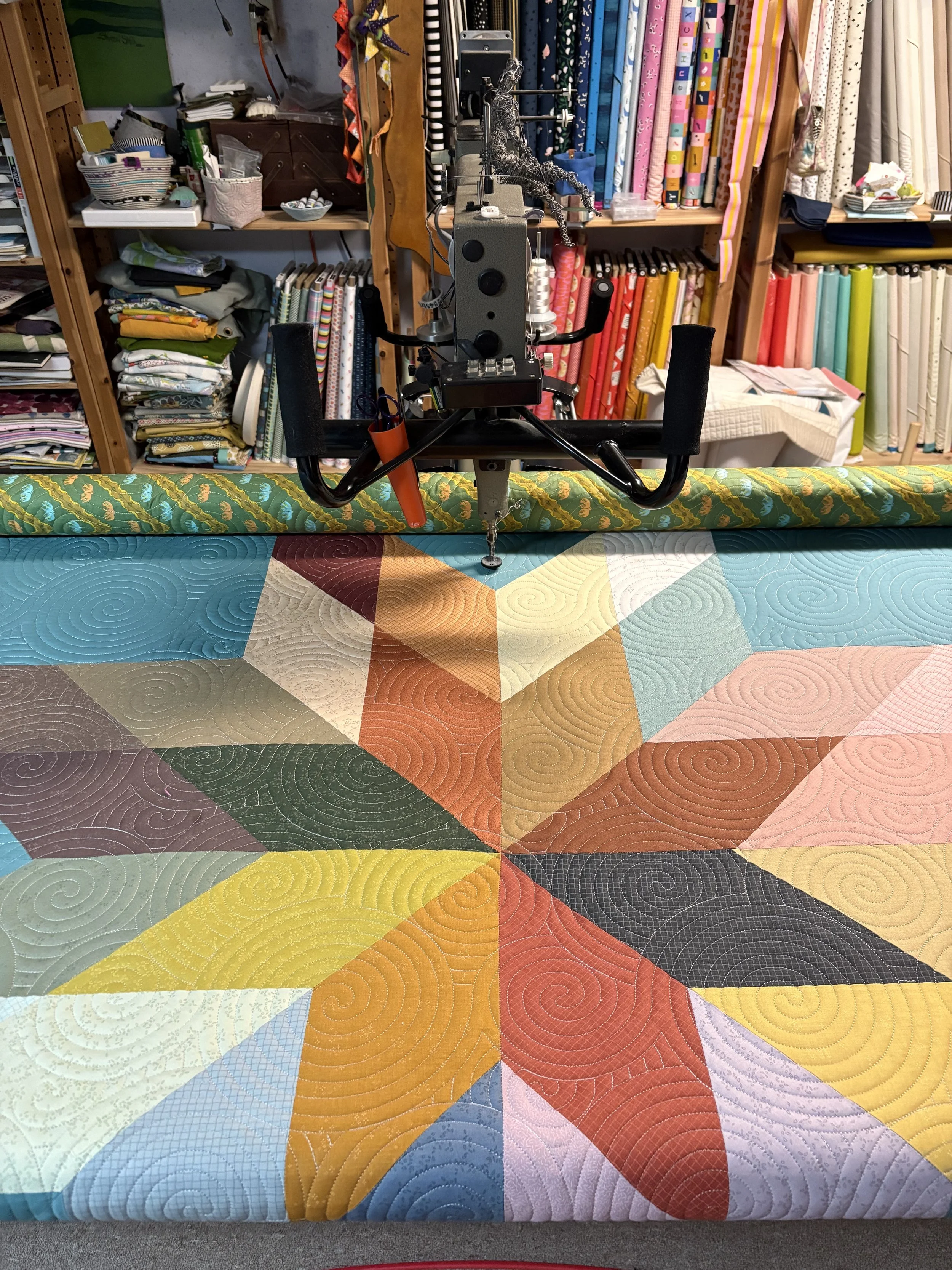 8 Different ways to quilt the same quilt pattern