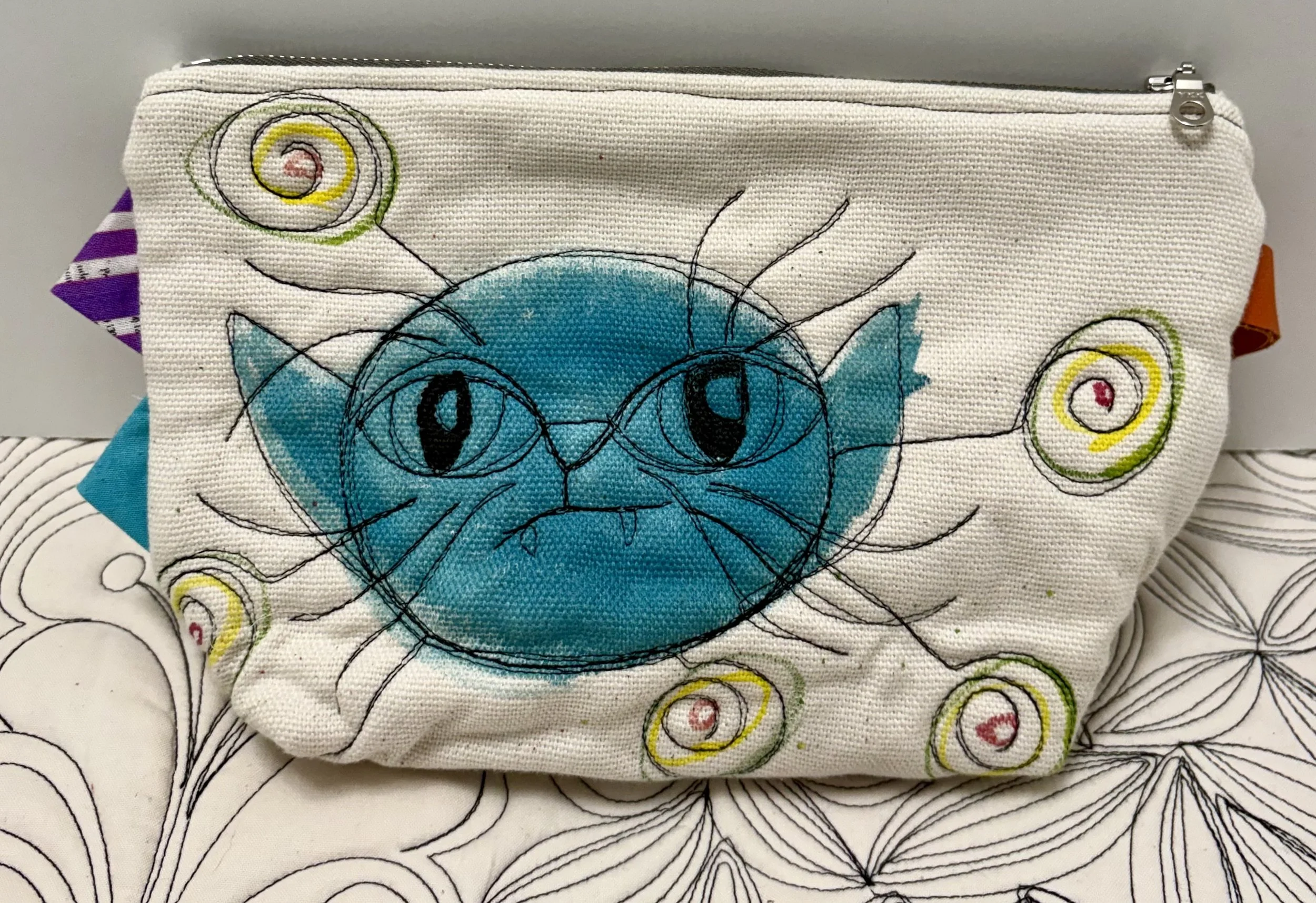 Cat Zipper Bag #1
