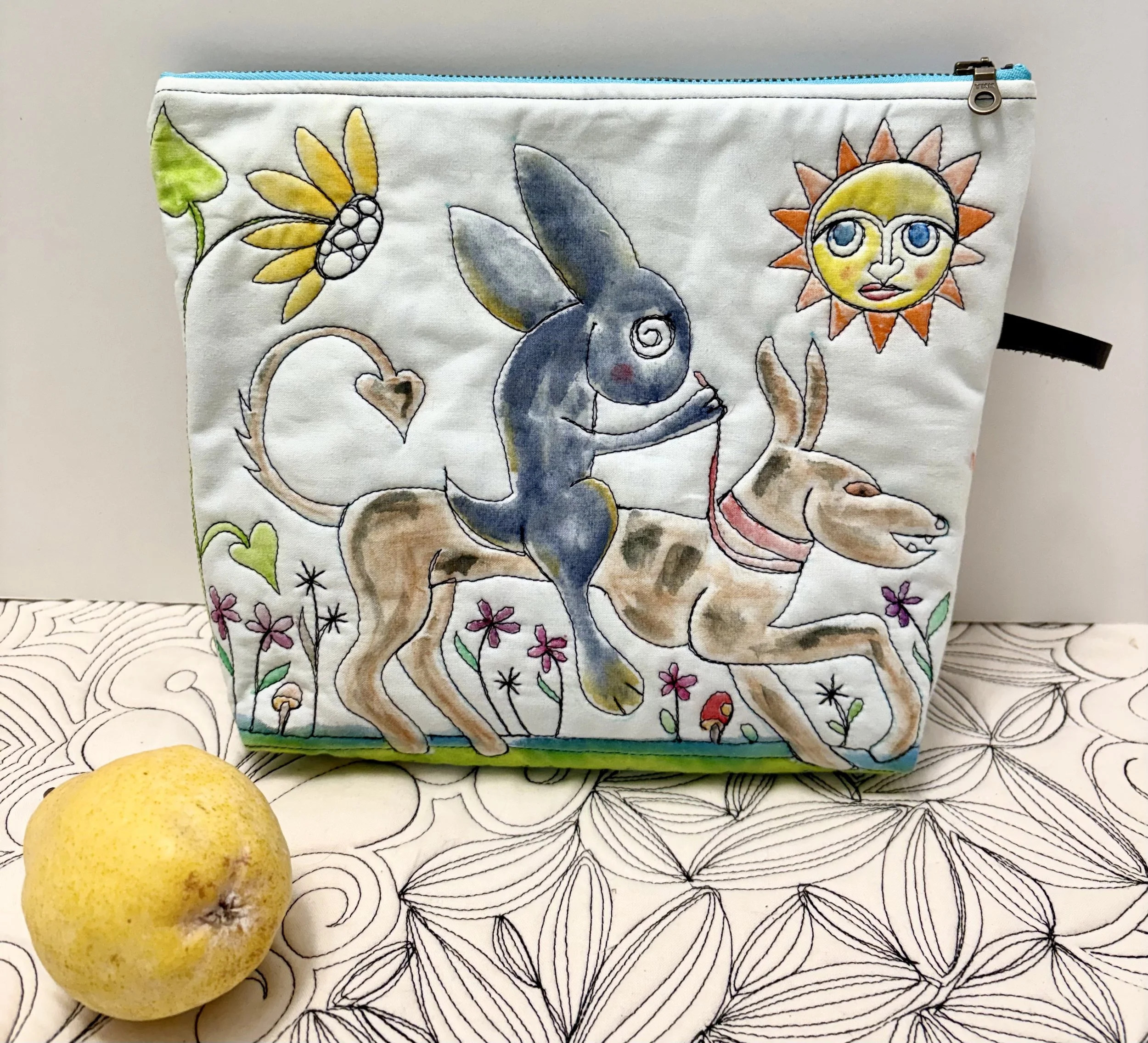 Marginalia Zipper Bag #9