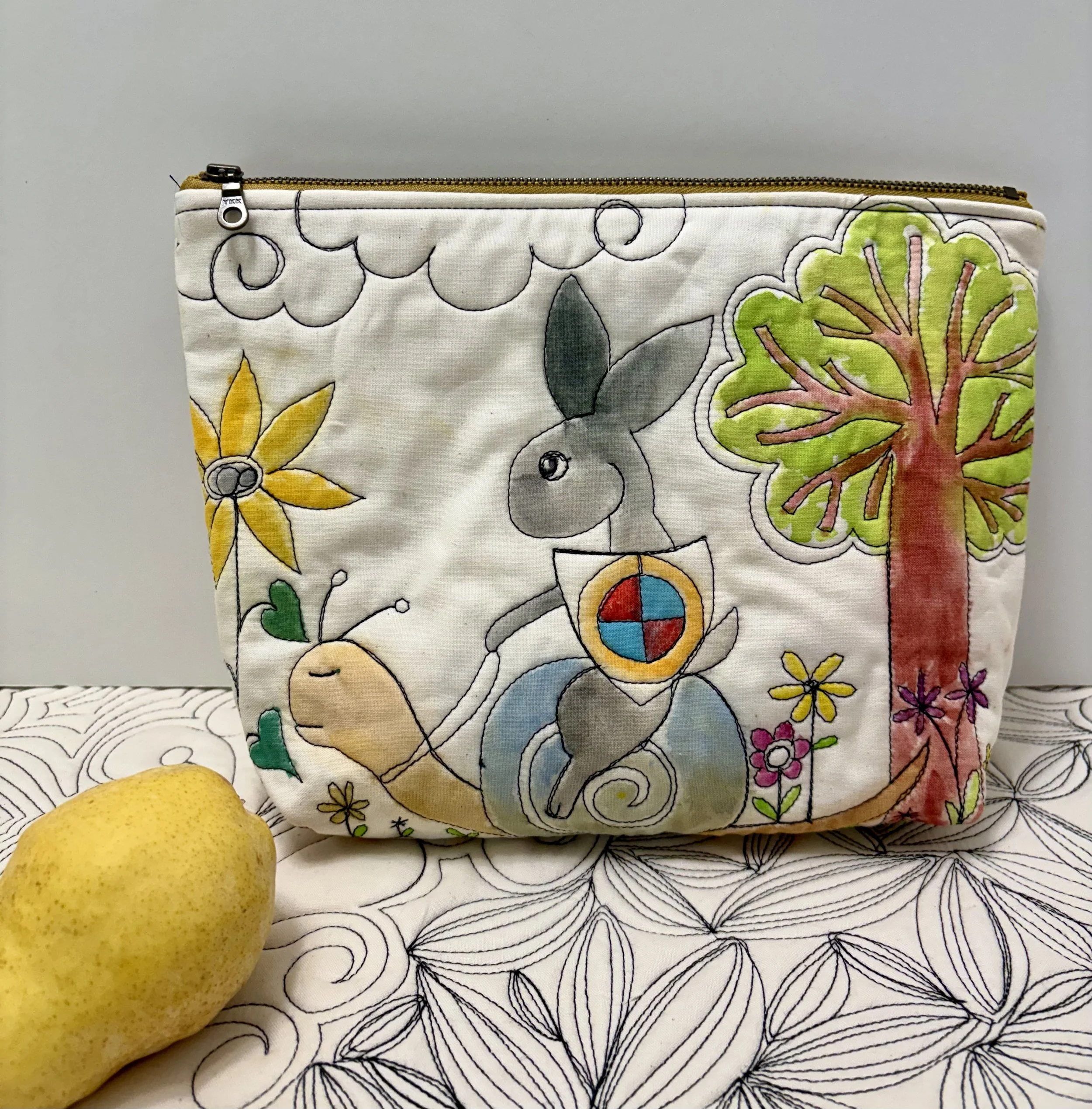 Marginalia Zipper Bag #3