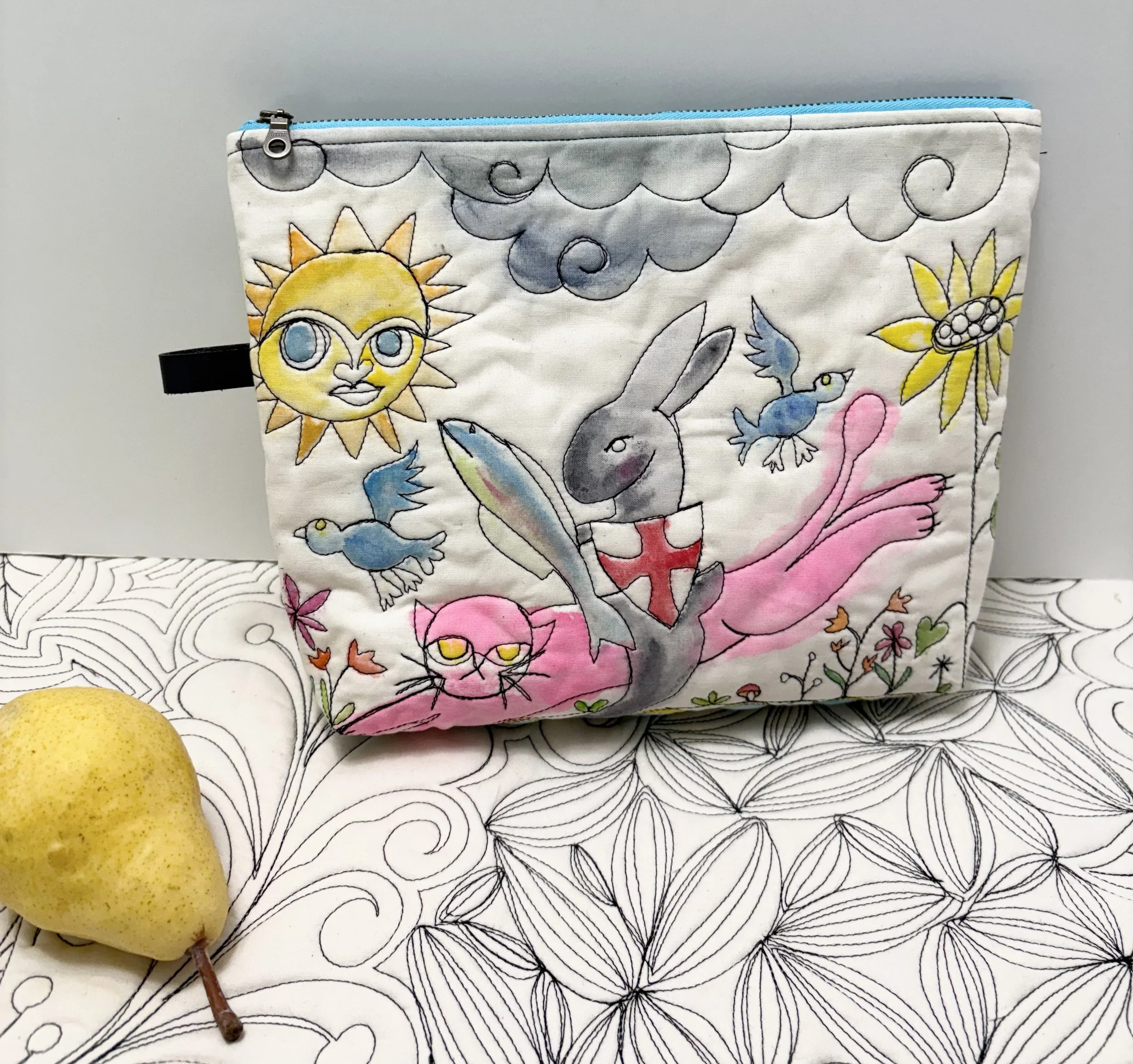 Marginalia Zipper Bag #11