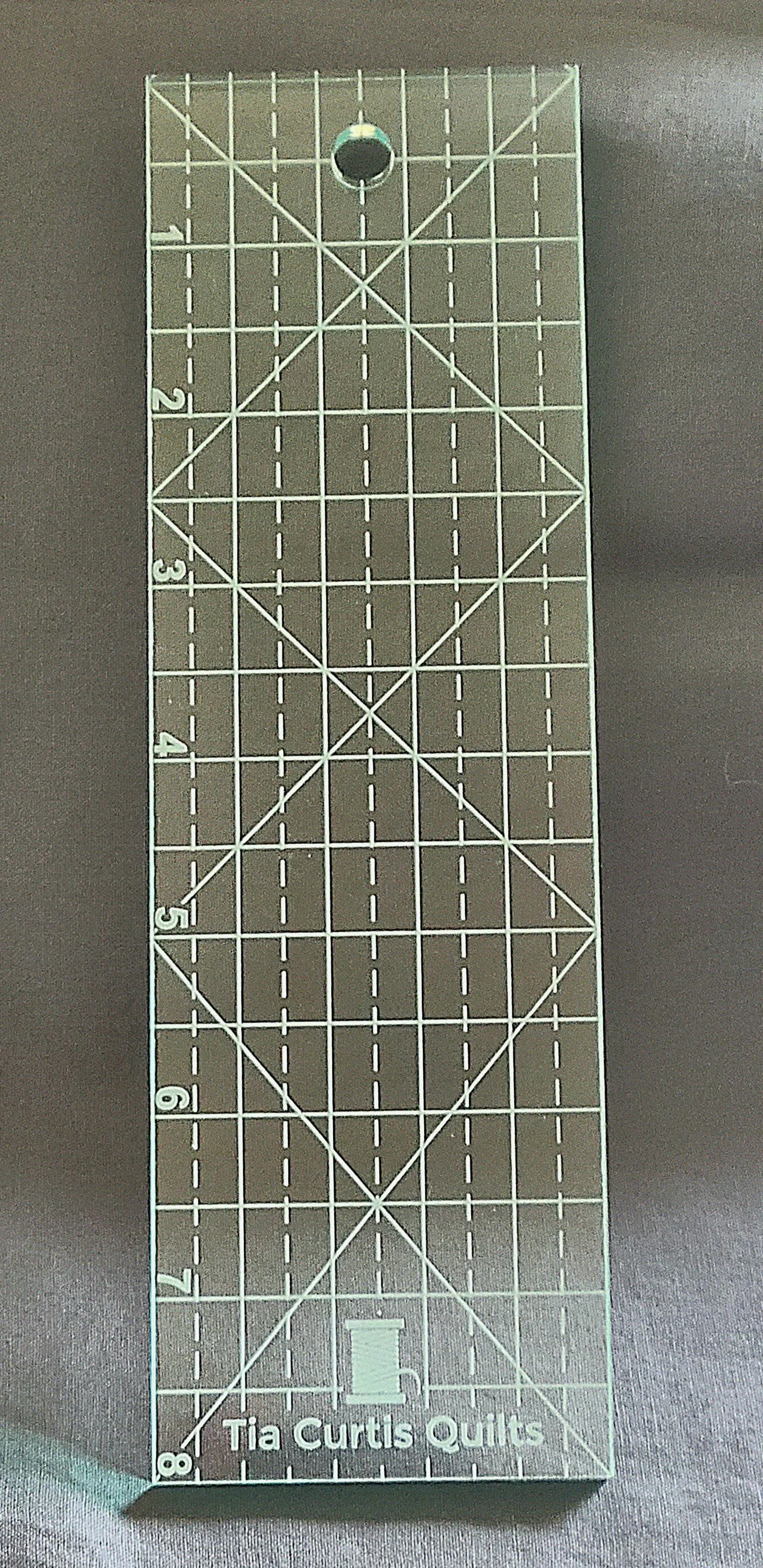 Hand Sized Straight Quilting Ruler