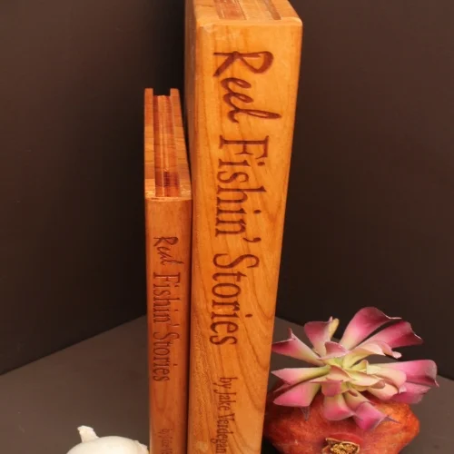 Reel or Real Fishin' Stories Book Set of 2 w/ Personalized Author