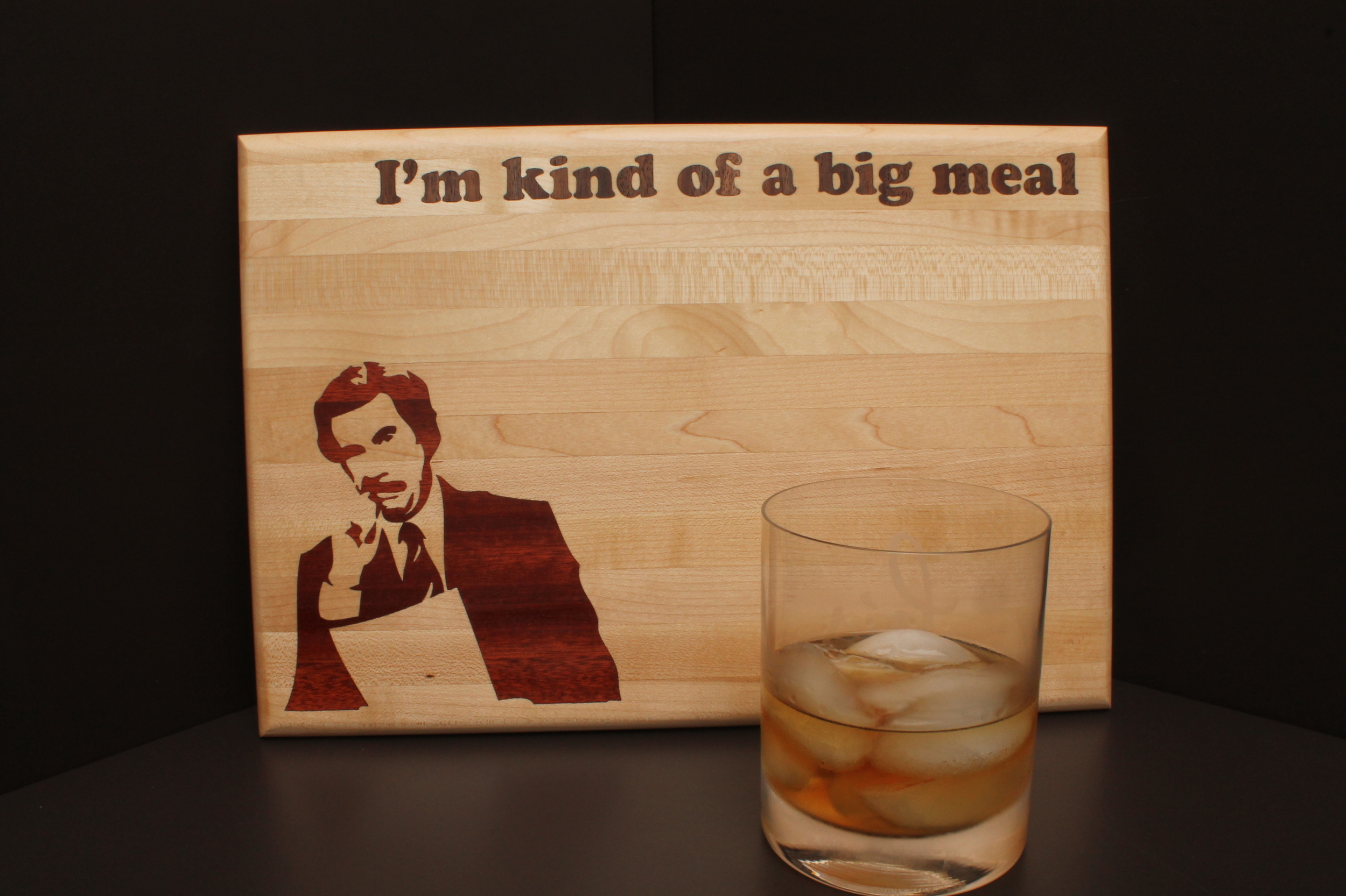 I'm Kind Of A Big Meal Cutting Board