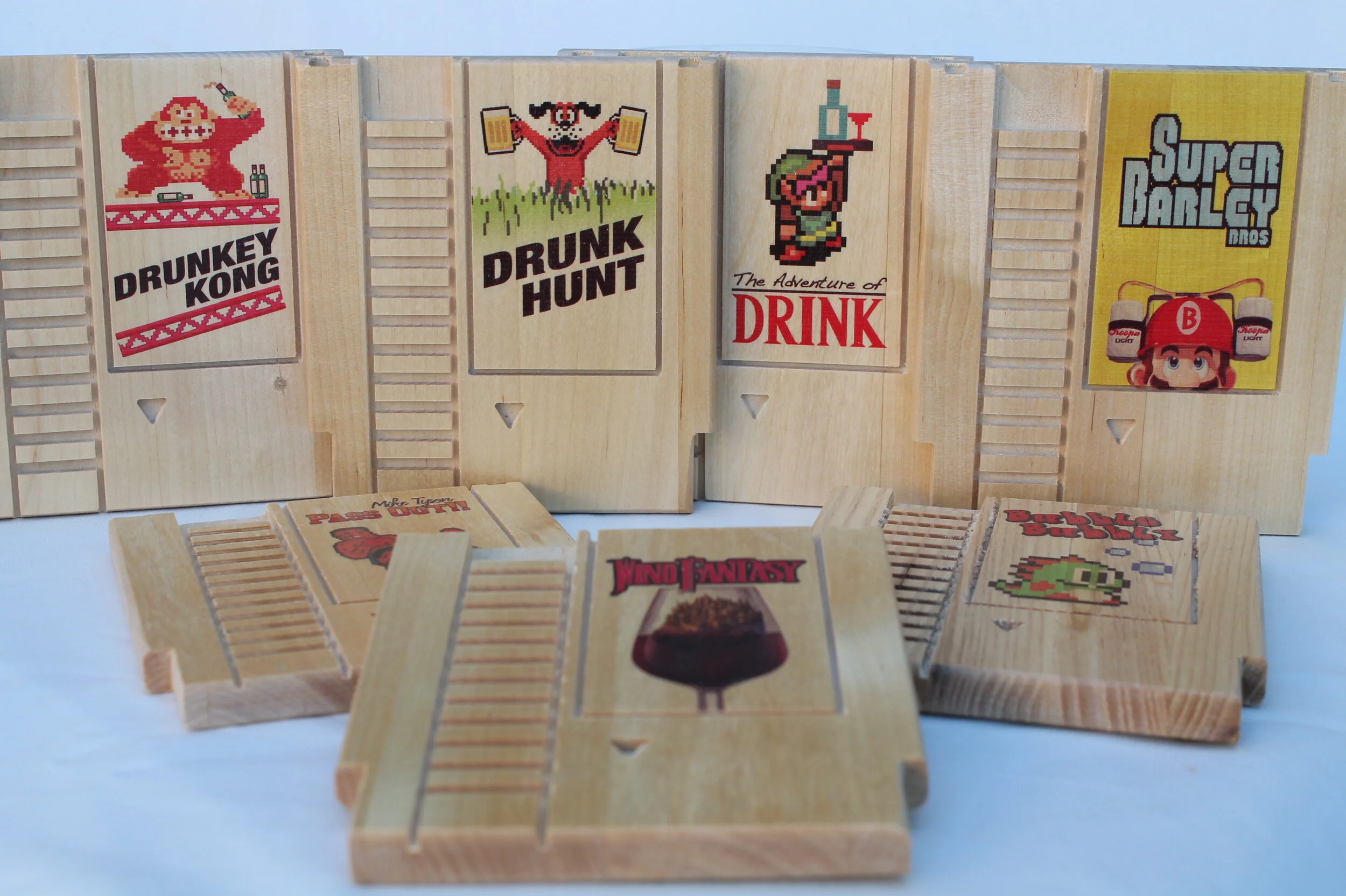 8 bit coasters