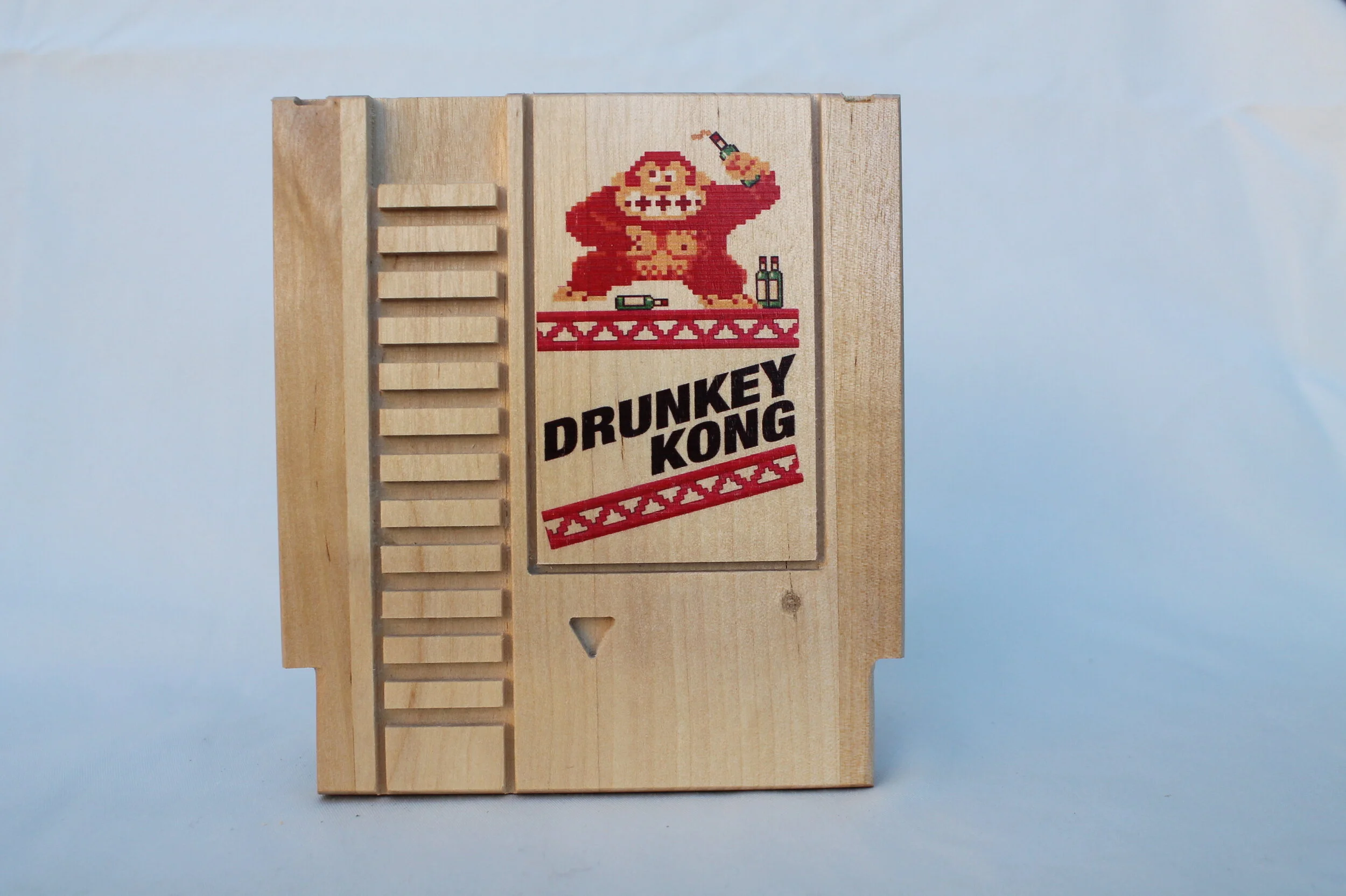 8 bit coasters-drunkey kong