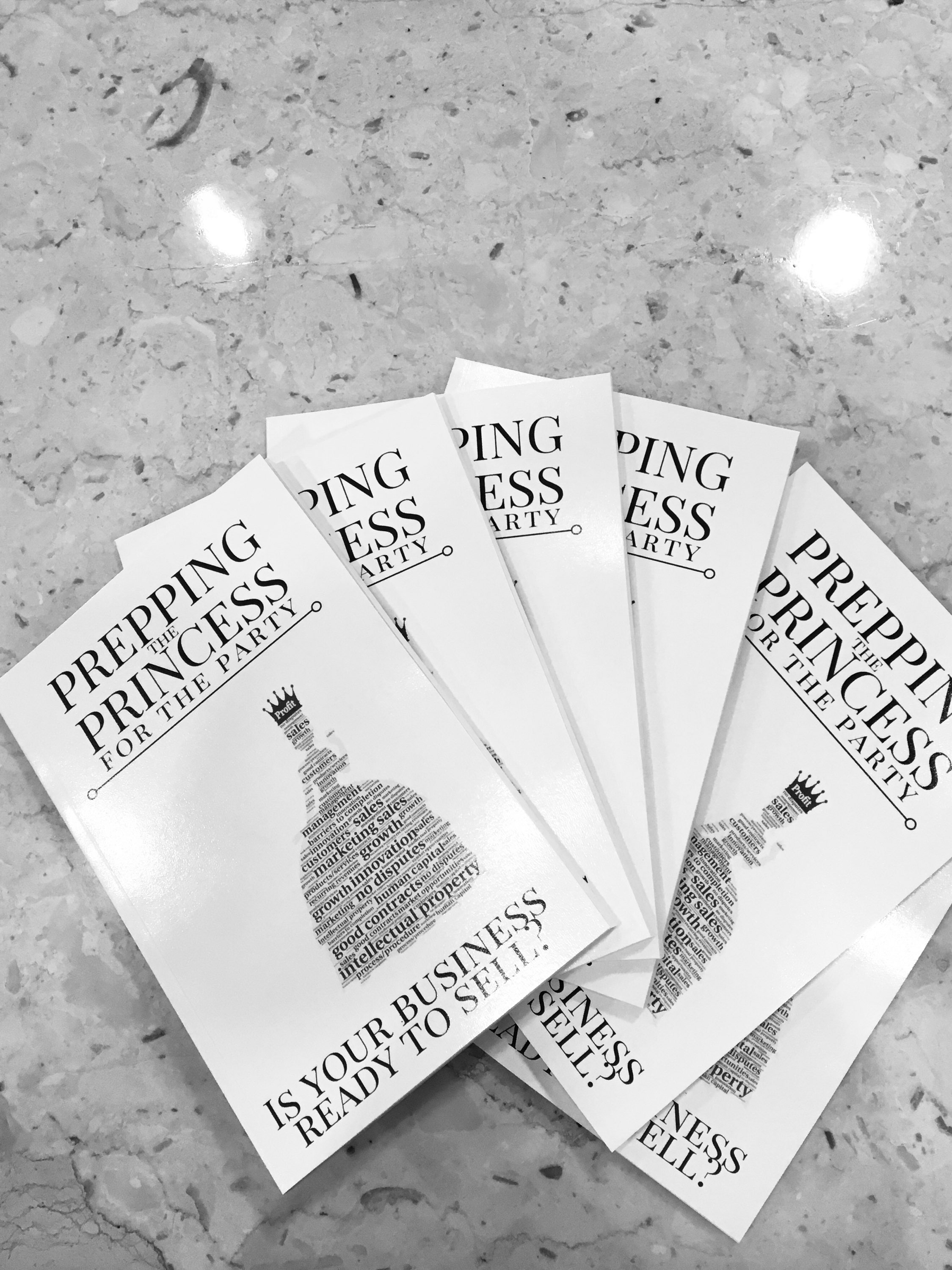 All guests received a complimentary book!