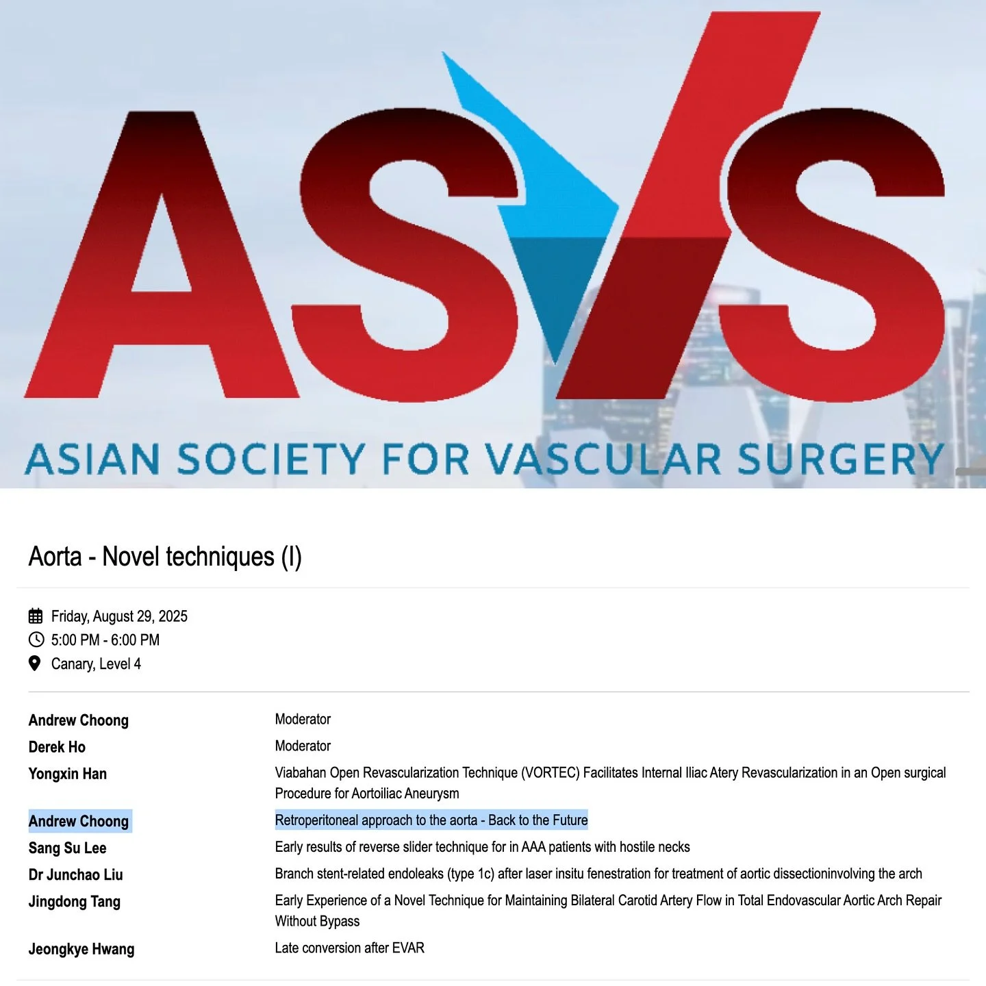 Retroperitoneal Approach to the Aorta: Back to the Future!!! This is not a novel technique at @aavcsg This is in our regular armamentarium for complex thoracoabdominal and or redo #aorta #aneurysm and #evar #explant I&rsquo;m very honoured to share h