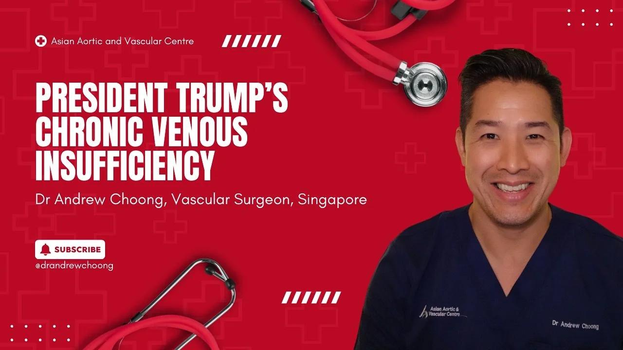 An old dog trying to learn new tricks!

Earlier this year, on the 18th of July 2025, @whitehouse Press Secretary, Caroline Leavitt, announced to the world that @potus @realdonaldtrump had chronic venous insufficiency.

I react to the press briefing, 