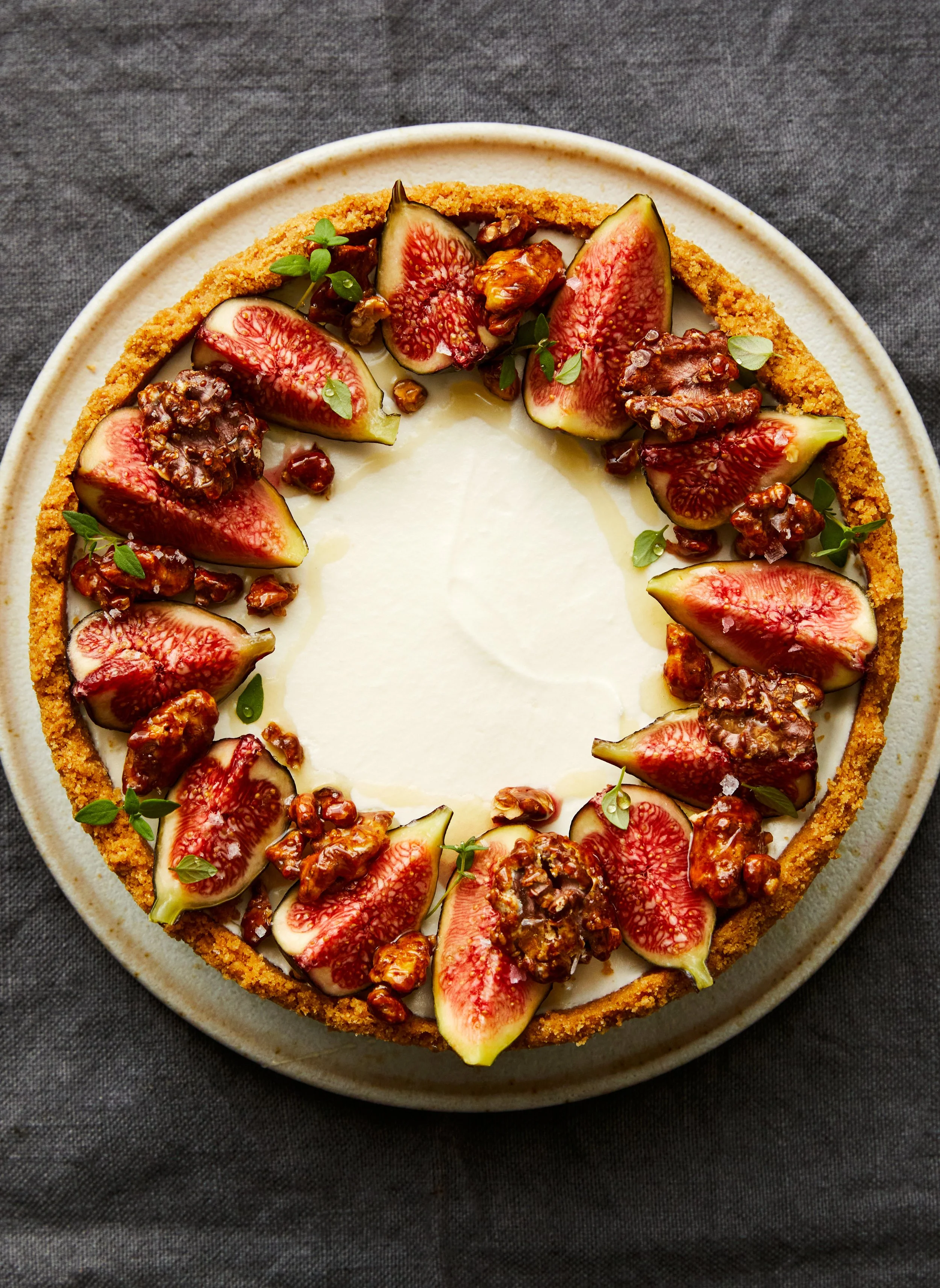 Feta Whipped Cheesecake