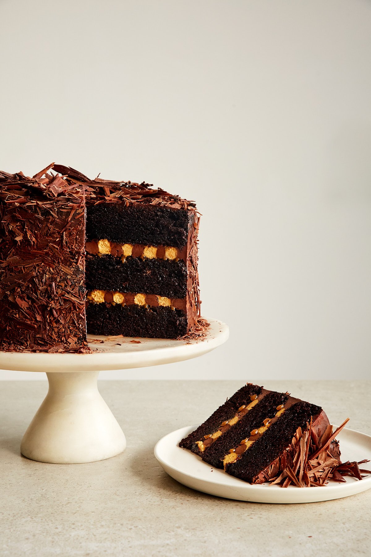 Chocolate Caramel Cake