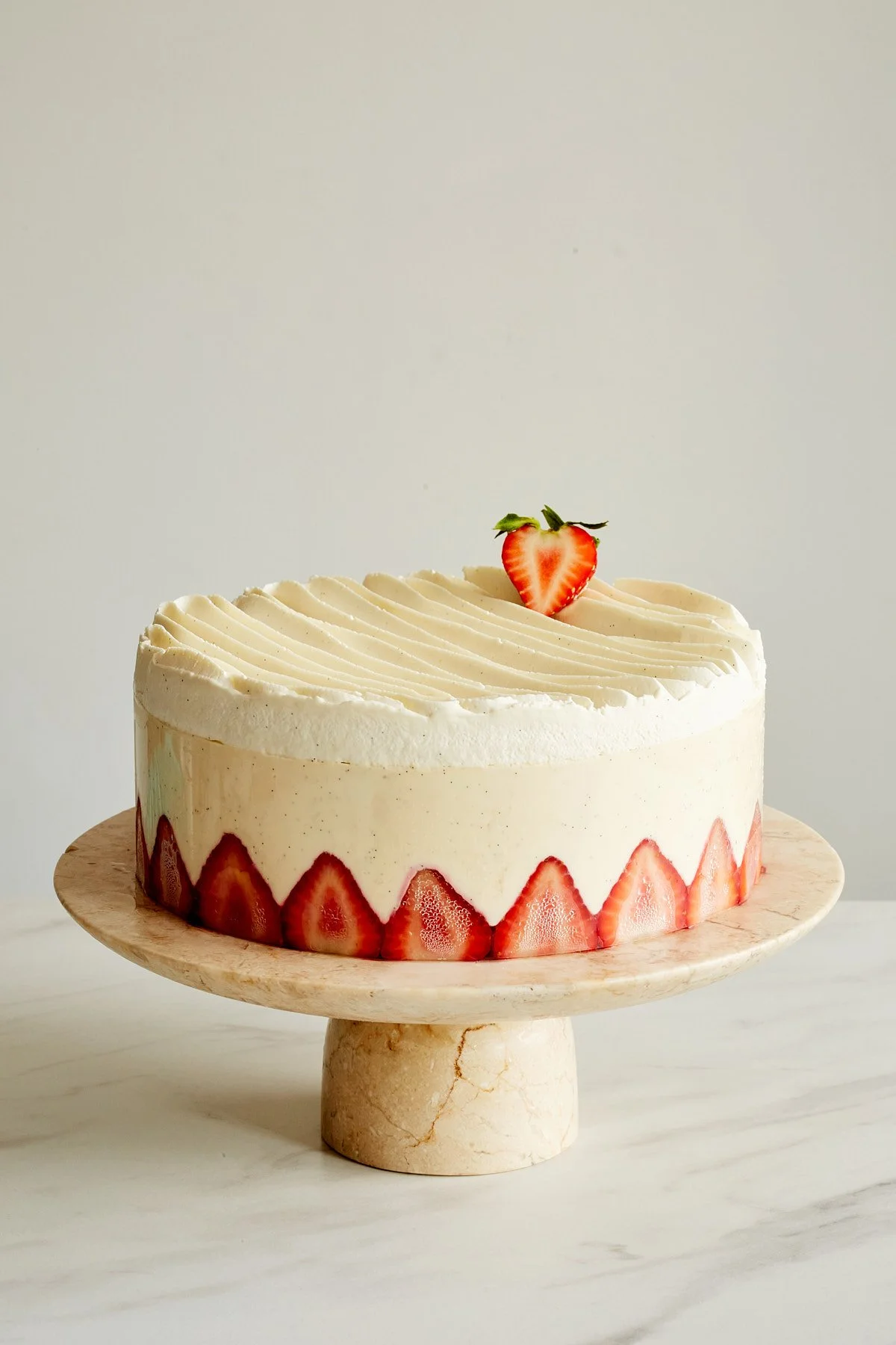 Strawberry Fraiser Cake