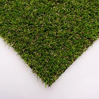 30mm Fairford is a natural look grass with a mix of realistic fibres. The base is curled for extra comfort and bounce.