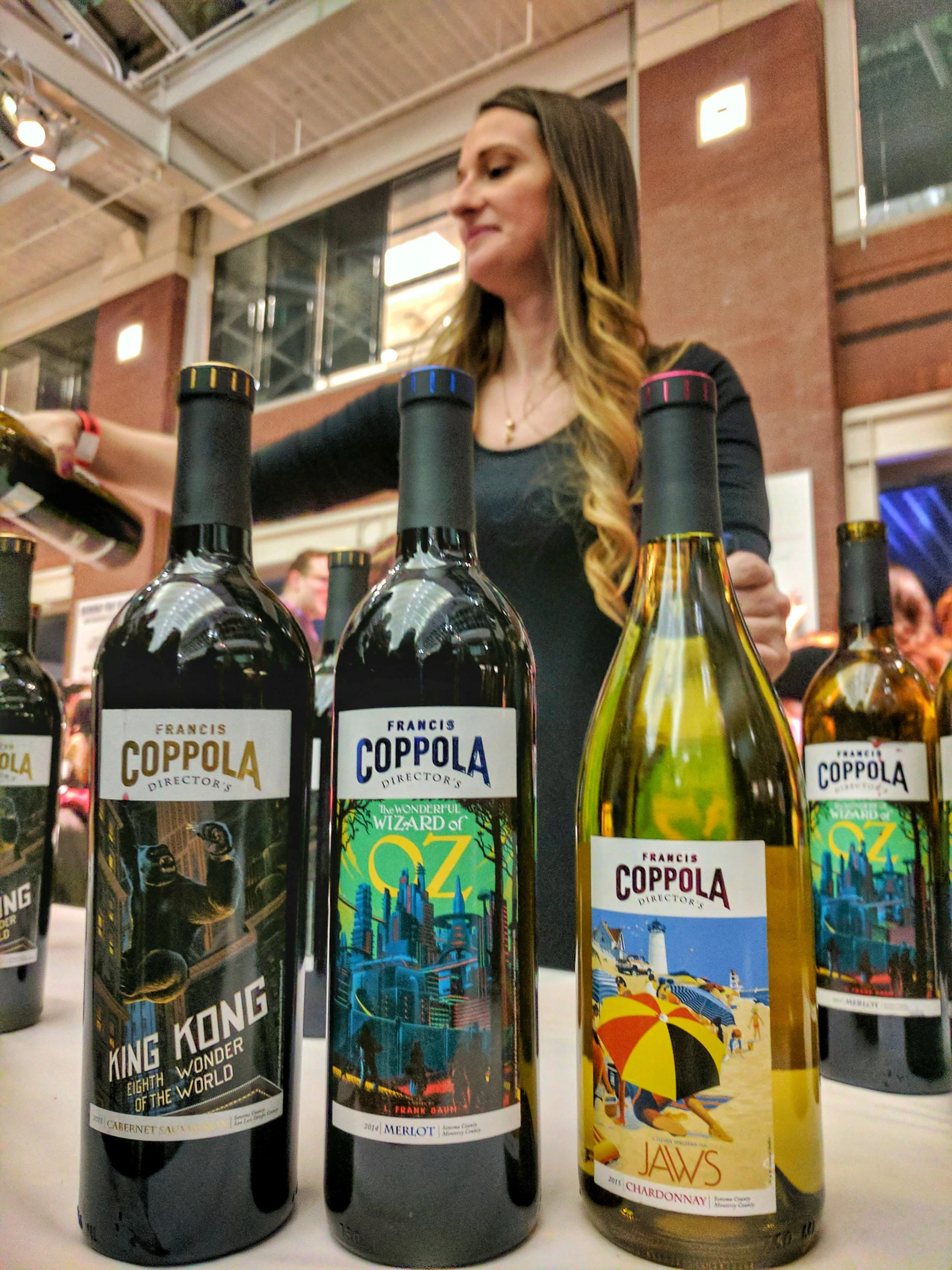 Francis Ford Coppola Winery (Sonoma County, California) Limited Edition Director's Cut - which pays homage to the history of filmmaking.