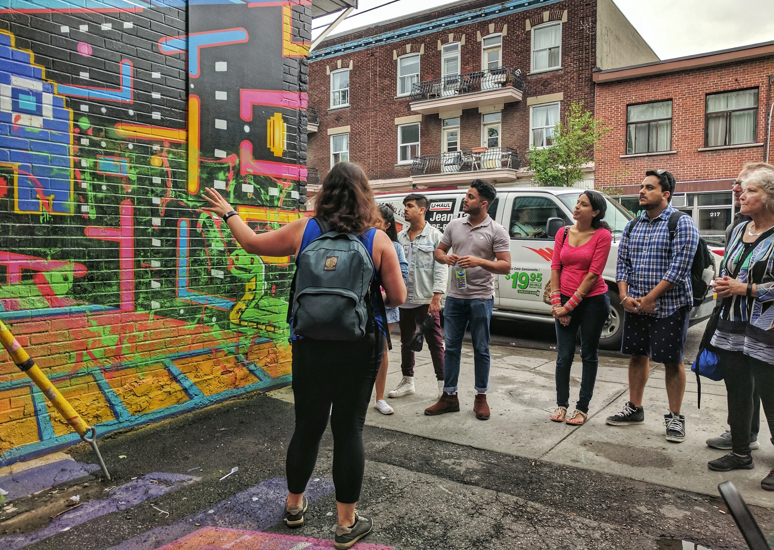 What would a Mile End food tour be without a stop to look at street art?